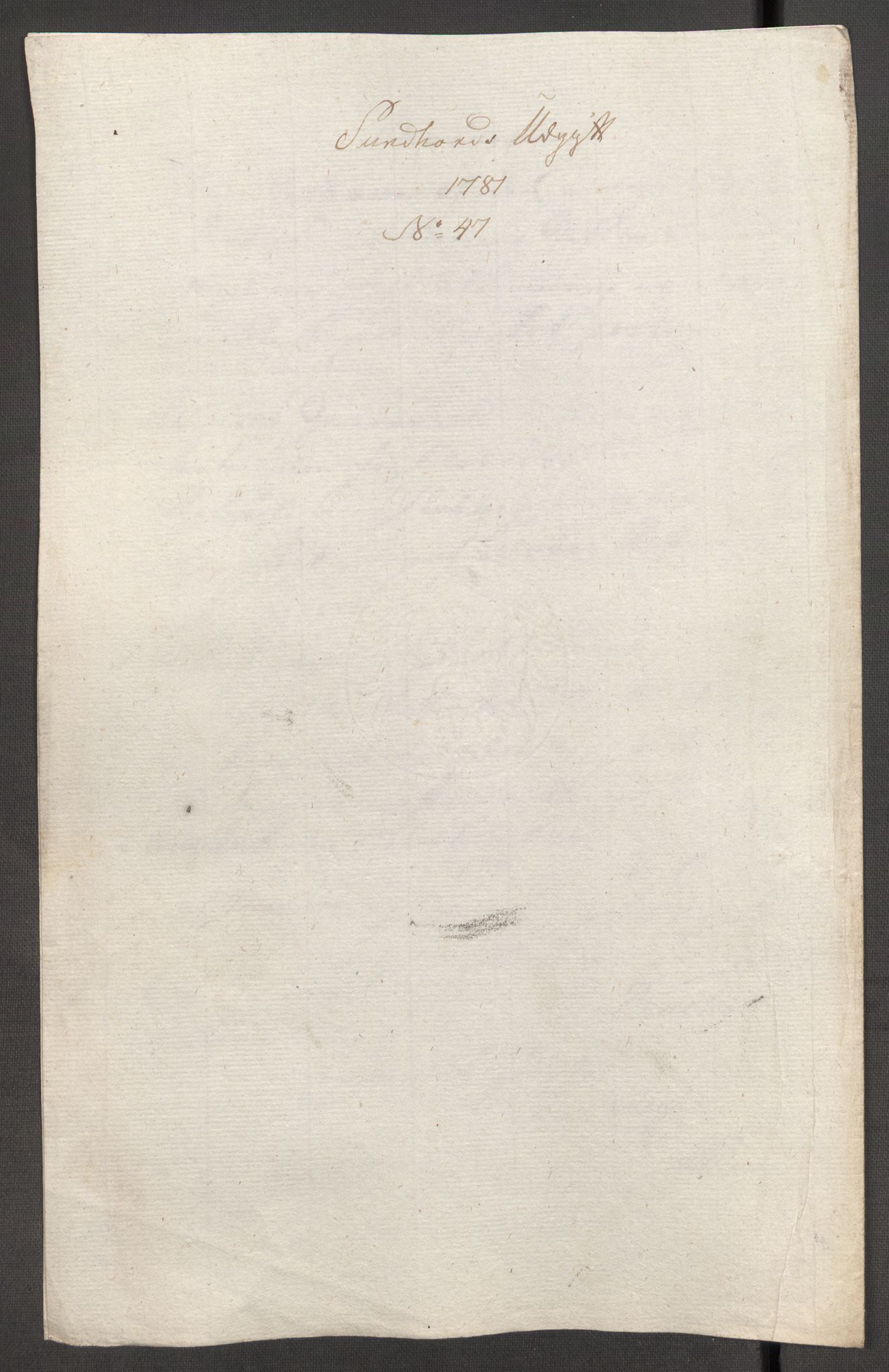 Rentekammeret inntil 1814, Reviderte regnskaper, Fogderegnskap, AV/RA-EA-4092/R48/L3097: Fogderegnskap Sunnhordland og Hardanger, 1781, p. 316