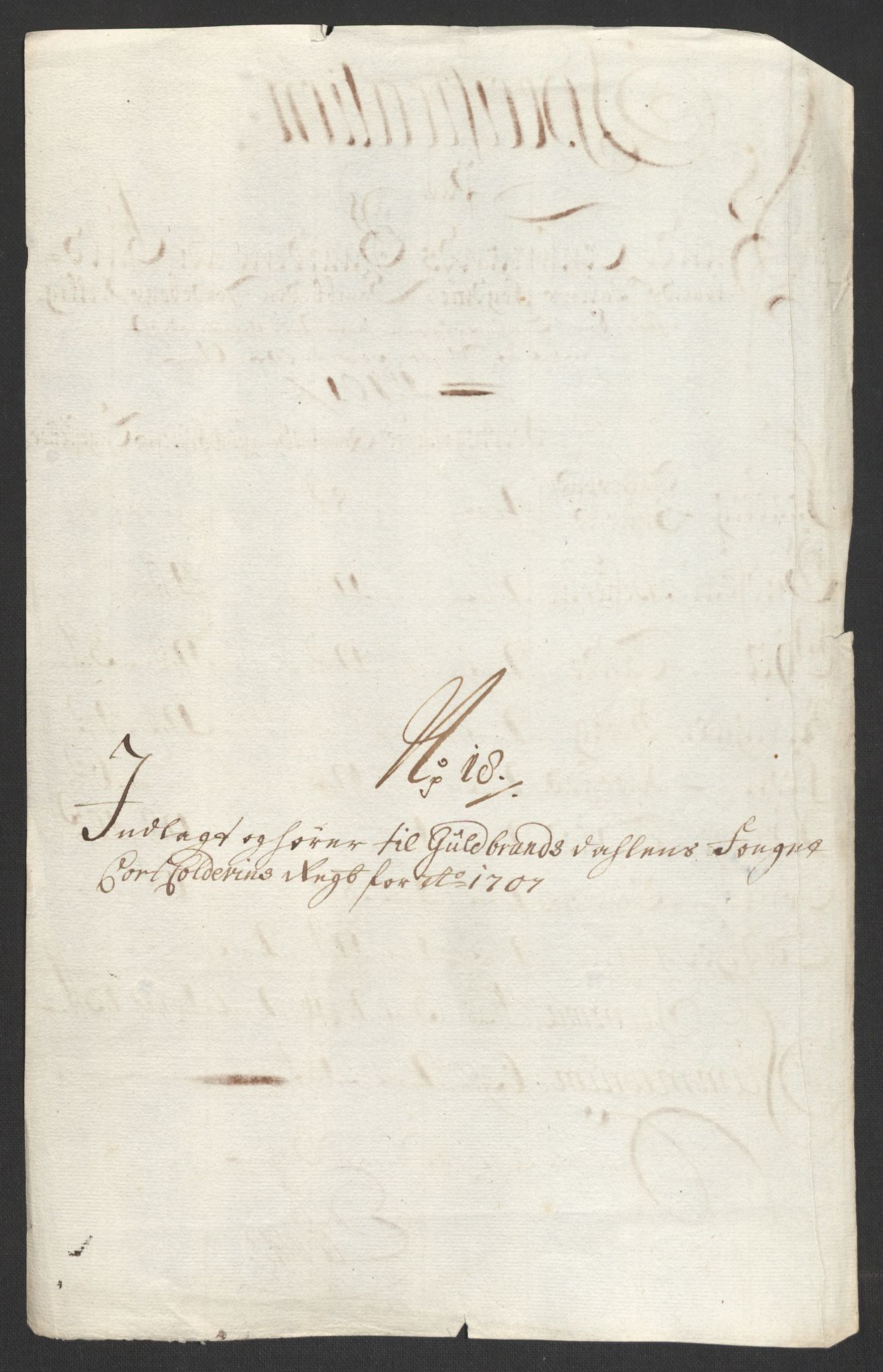 Rentekammeret inntil 1814, Reviderte regnskaper, Fogderegnskap, RA/EA-4092/R17/L1174: Fogderegnskap Gudbrandsdal, 1701, p. 149