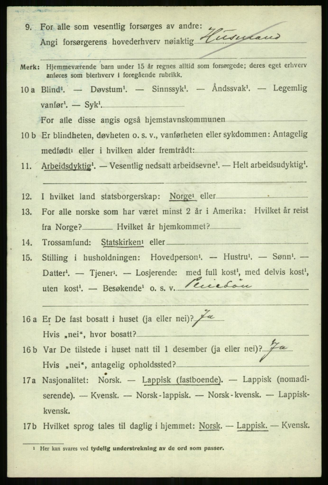 SATØ, 1920 census for Målselv, 1920, p. 7620