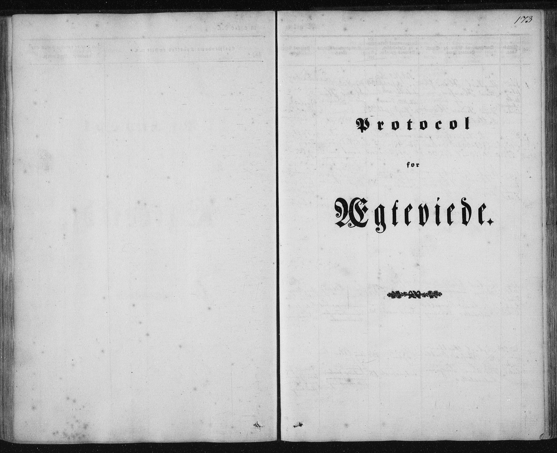 Ministerialprotokoller, klokkerbøker og fødselsregistre - Nordland, SAT/A-1459/897/L1396: Parish register (official) no. 897A04, 1842-1866, p. 173