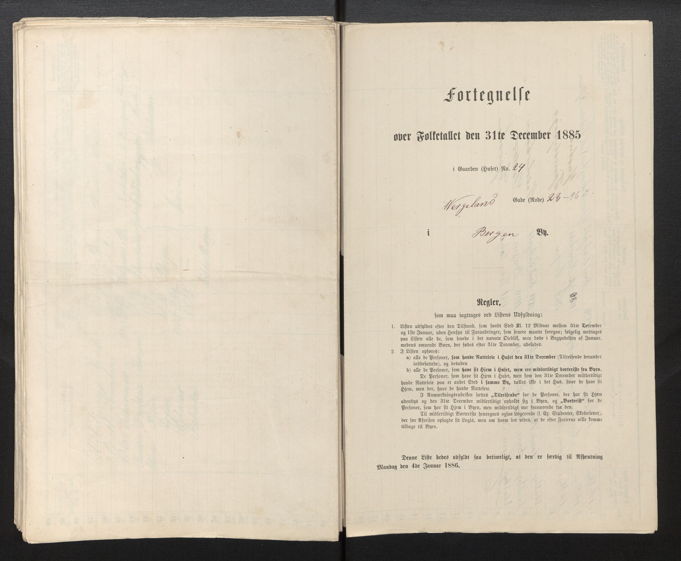 SAB, 1885 census for 1301 Bergen, 1885, p. 2123