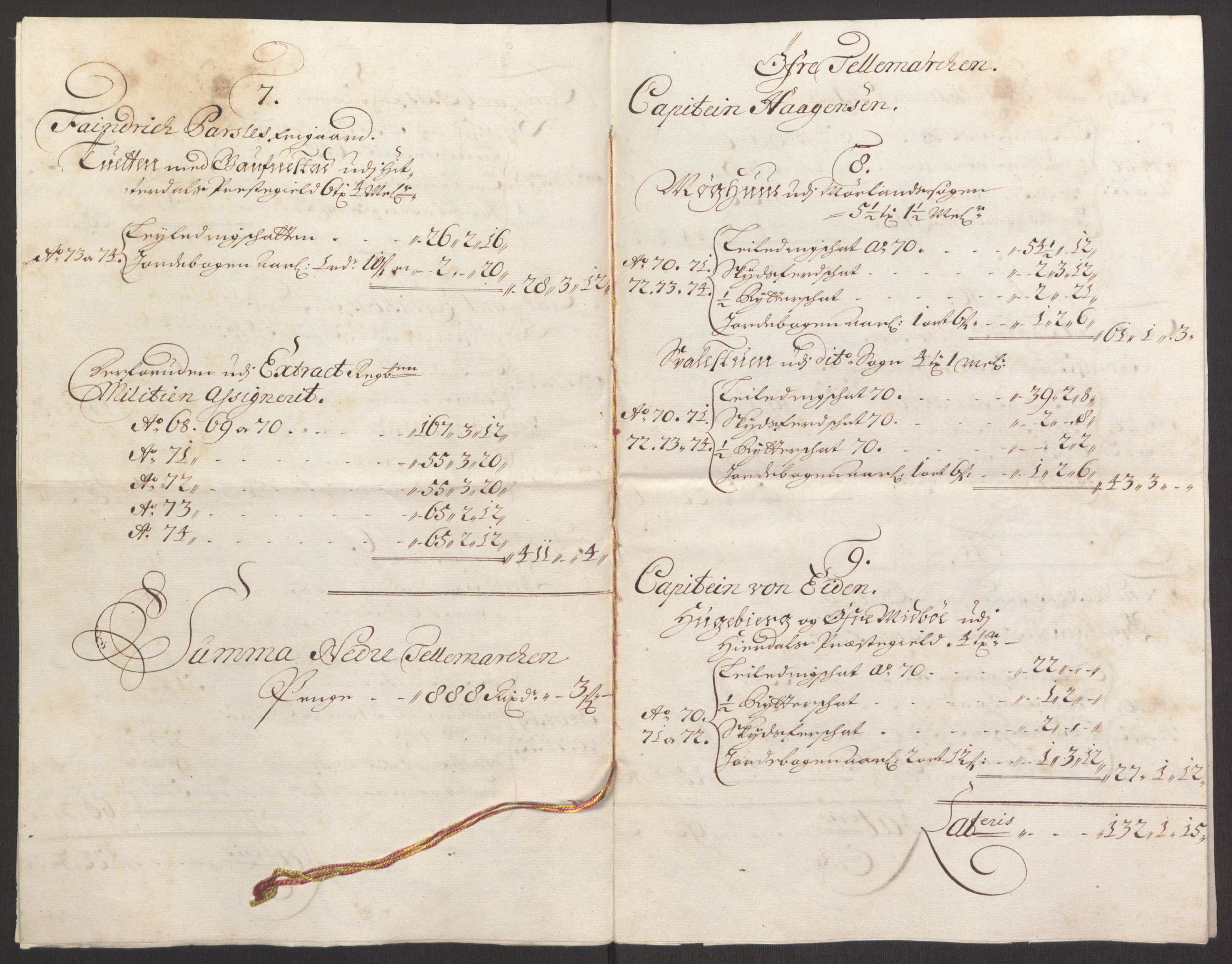 Rentekammeret inntil 1814, Reviderte regnskaper, Fogderegnskap, AV/RA-EA-4092/R35/L2062: Fogderegnskap Øvre og Nedre Telemark, 1674, p. 324