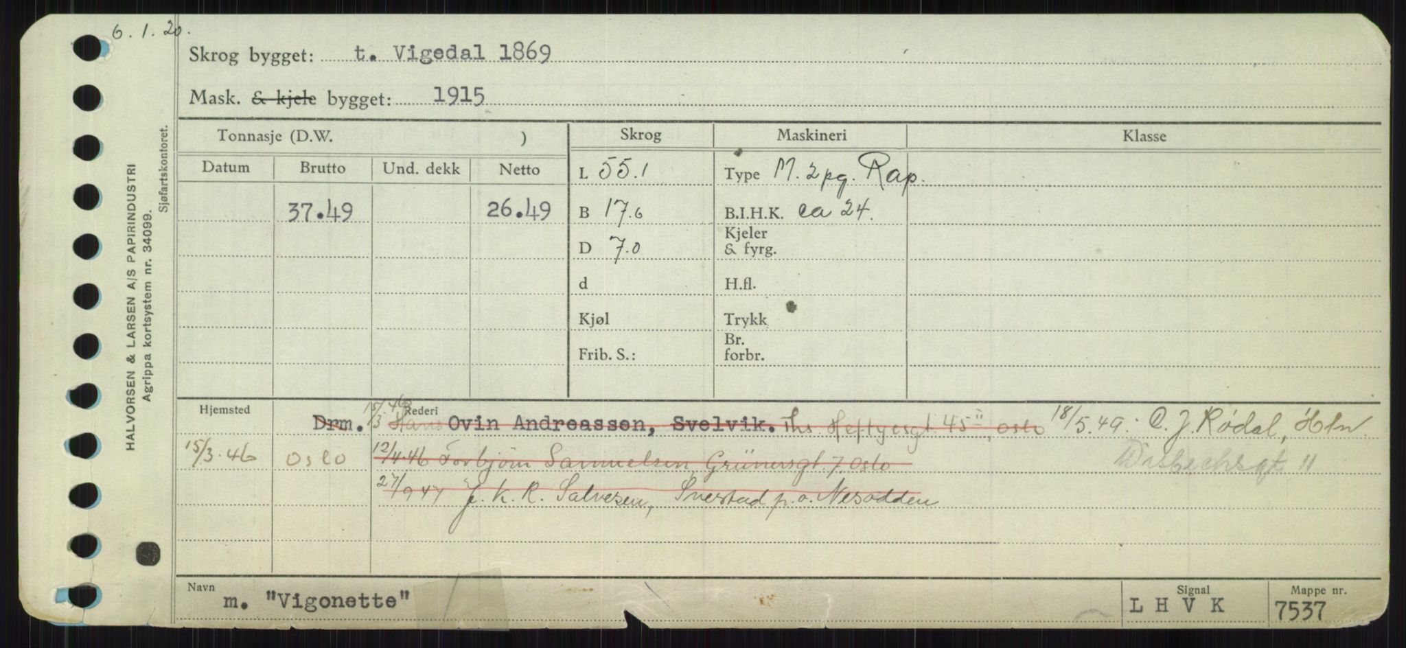 Sjøfartsdirektoratet med forløpere, Skipsmålingen, AV/RA-S-1627/H/Ha/L0006/0002: Fartøy, Sver-Å / Fartøy, U-Å, p. 429