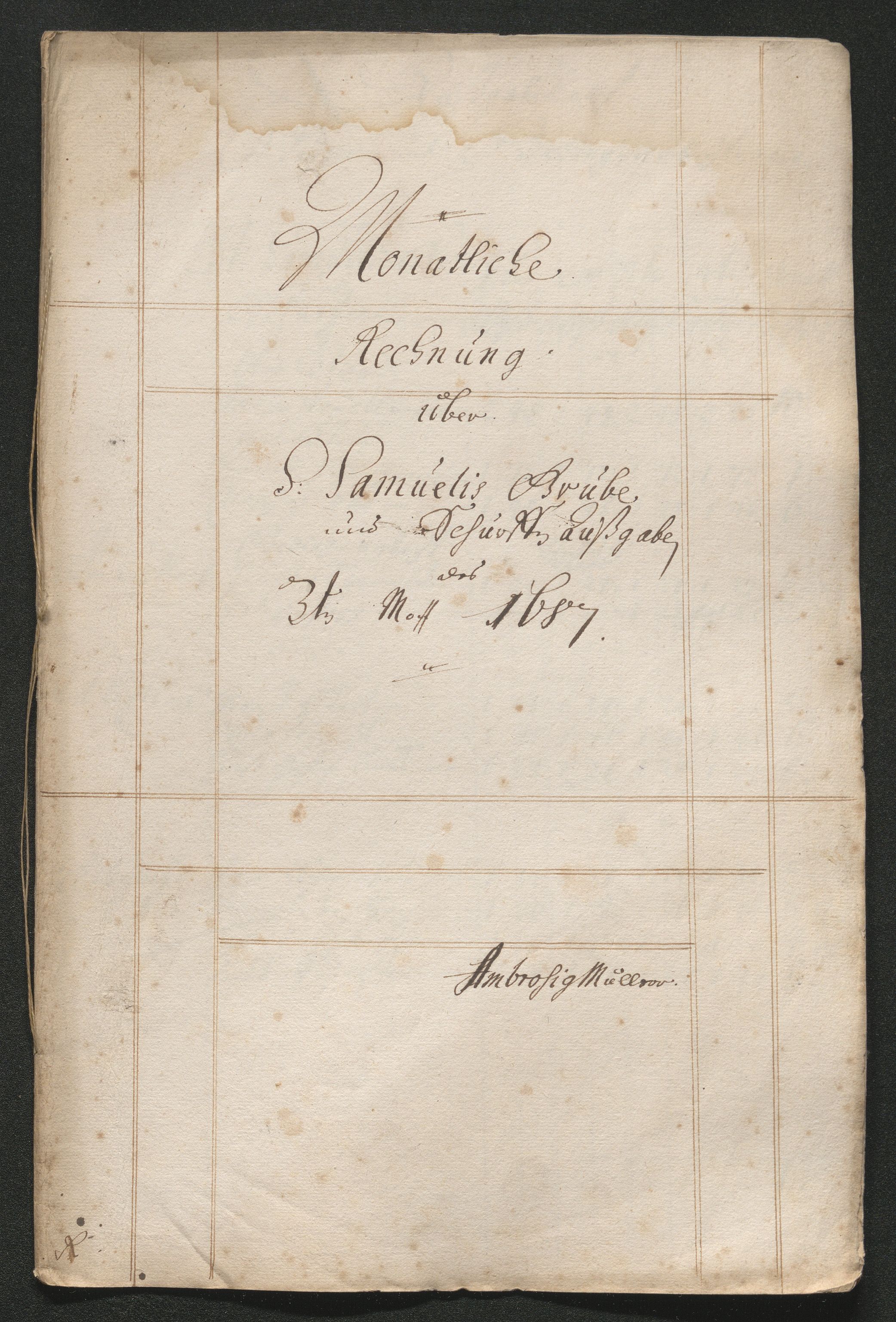 Kongsberg Sølvverk 1623-1816, AV/SAKO-EA-3135/001/D/Dc/Dcd/L0063: Utgiftsregnskap for gruver m.m. , 1687, p. 59