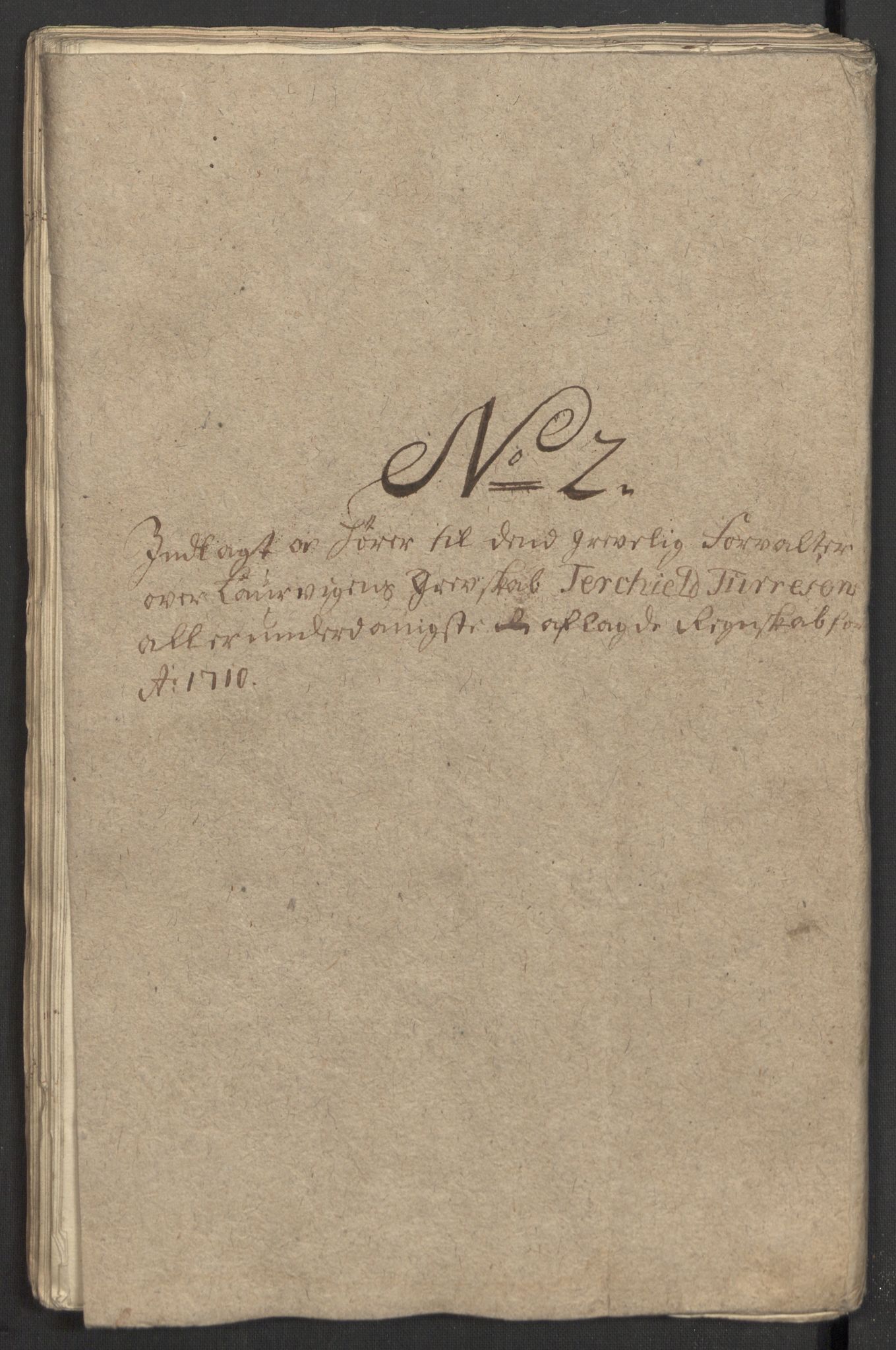 Rentekammeret inntil 1814, Reviderte regnskaper, Fogderegnskap, RA/EA-4092/R33/L1981: Fogderegnskap Larvik grevskap, 1709-1710, p. 381