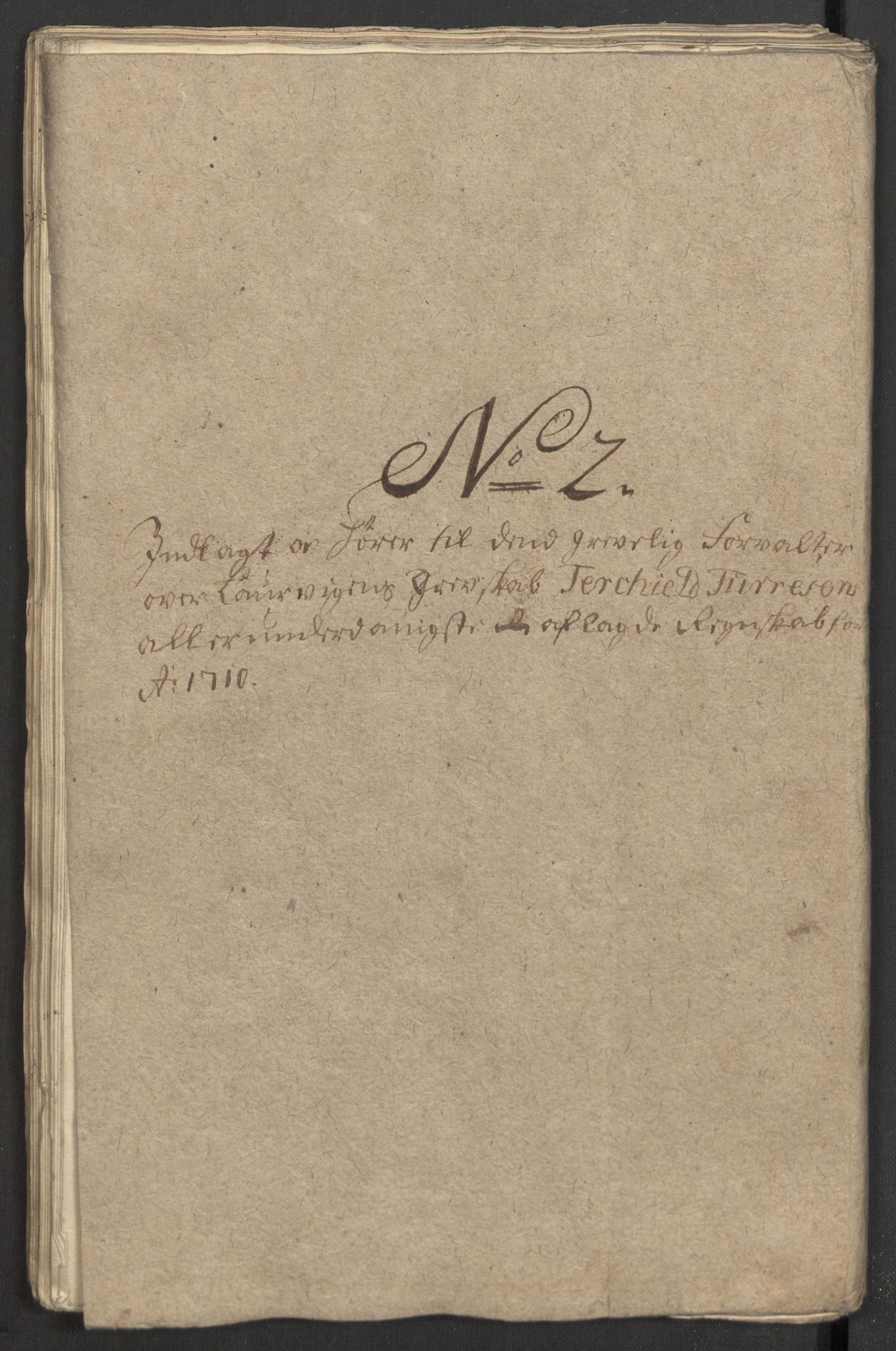 Rentekammeret inntil 1814, Reviderte regnskaper, Fogderegnskap, AV/RA-EA-4092/R33/L1981: Fogderegnskap Larvik grevskap, 1709-1710, p. 381