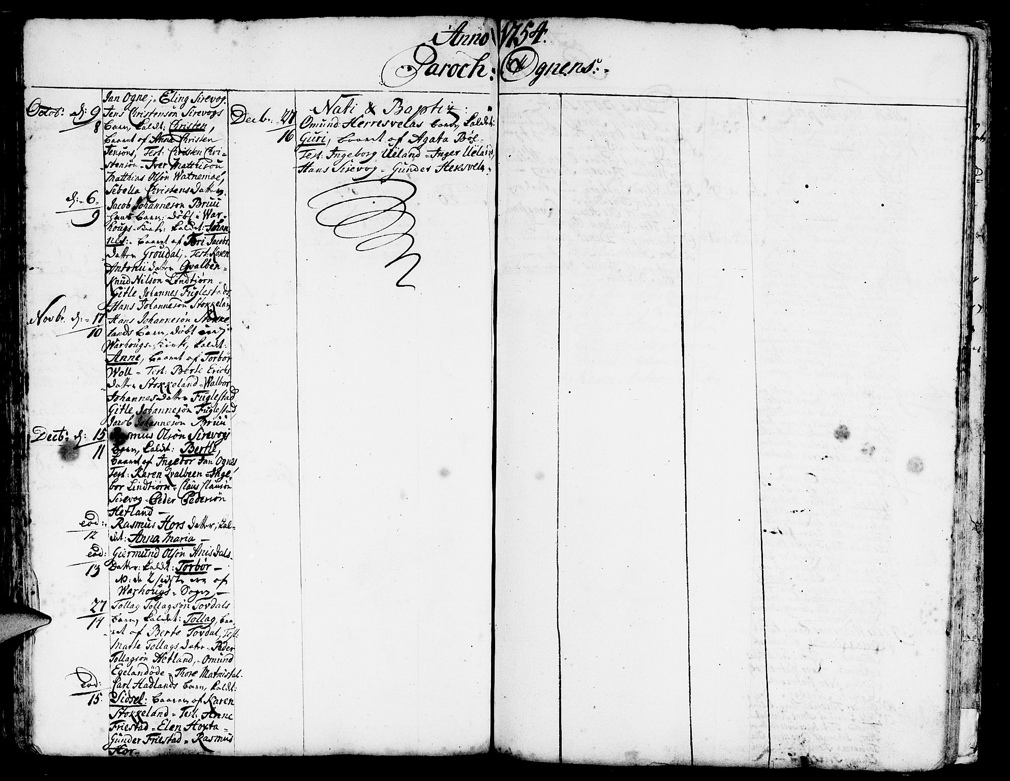 Eigersund sokneprestkontor, AV/SAST-A-101807/S08/L0002: Parish register (official) no. A 2, 1720-1757