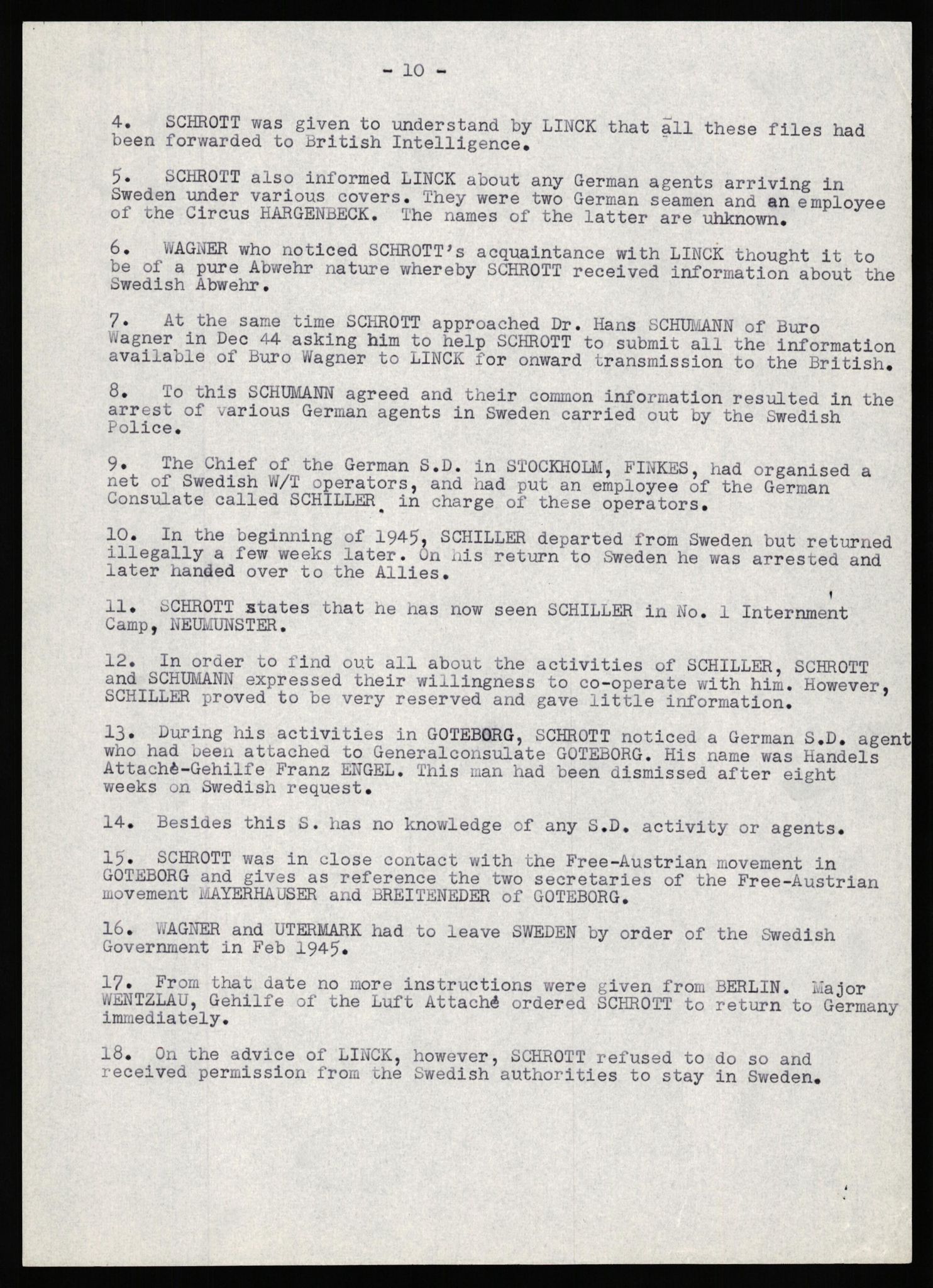 Forsvaret, Forsvarets overkommando II, AV/RA-RAFA-3915/D/Db/L0041: CI Questionaires.  Diverse nasjonaliteter., 1945-1946, p. 182