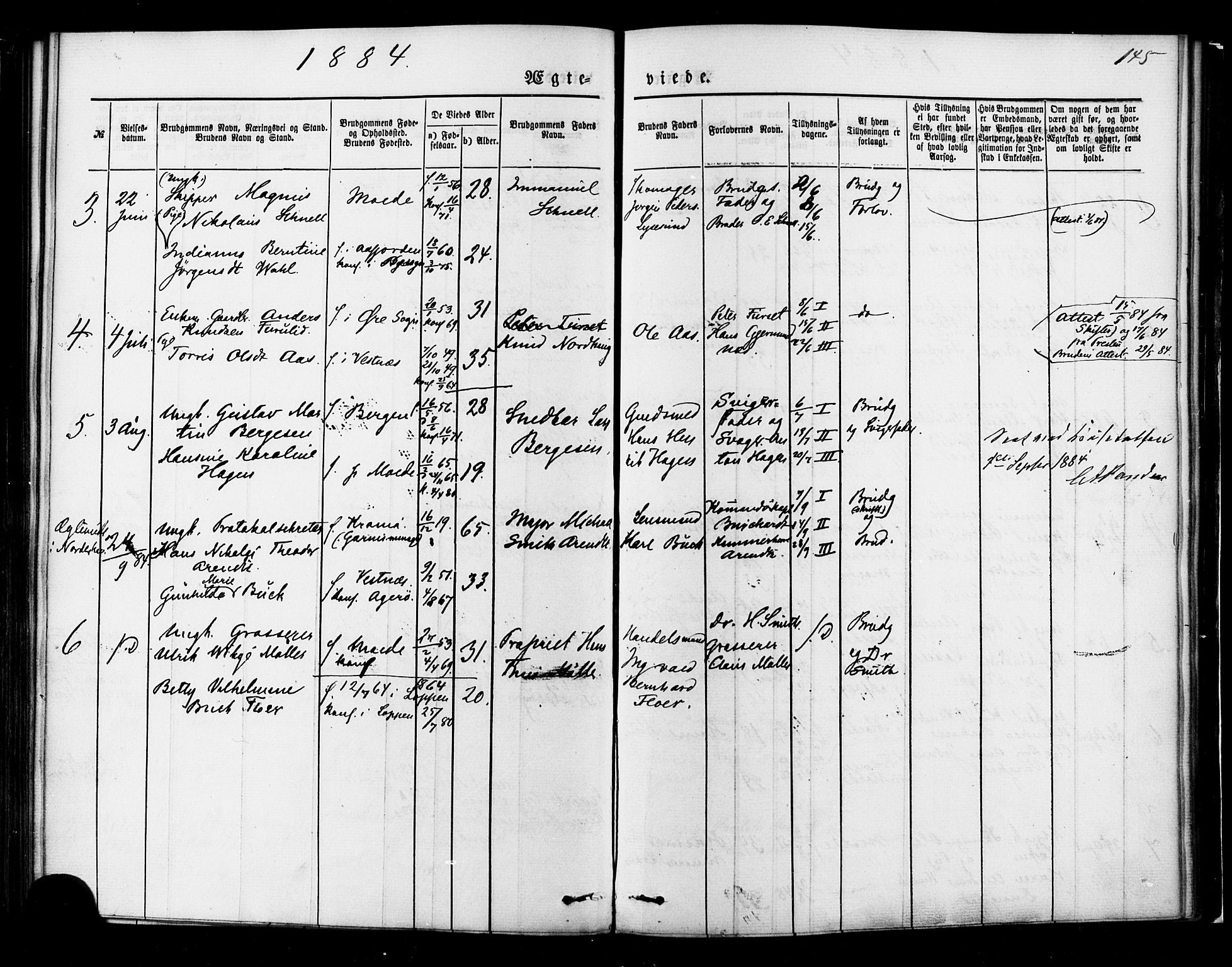 Ministerialprotokoller, klokkerbøker og fødselsregistre - Møre og Romsdal, SAT/A-1454/558/L0691: Parish register (official) no. 558A05, 1873-1886, p. 145