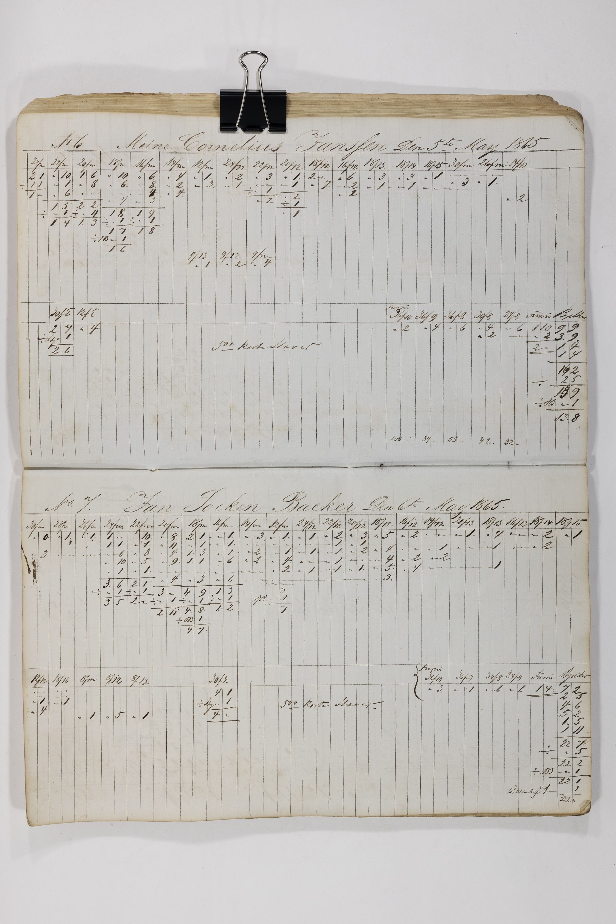 Blehr/ Kjellestad, TEMU/TGM-A-1212/E/Eb/L0010: Ladnings Liste, 1863-1868, p. 37