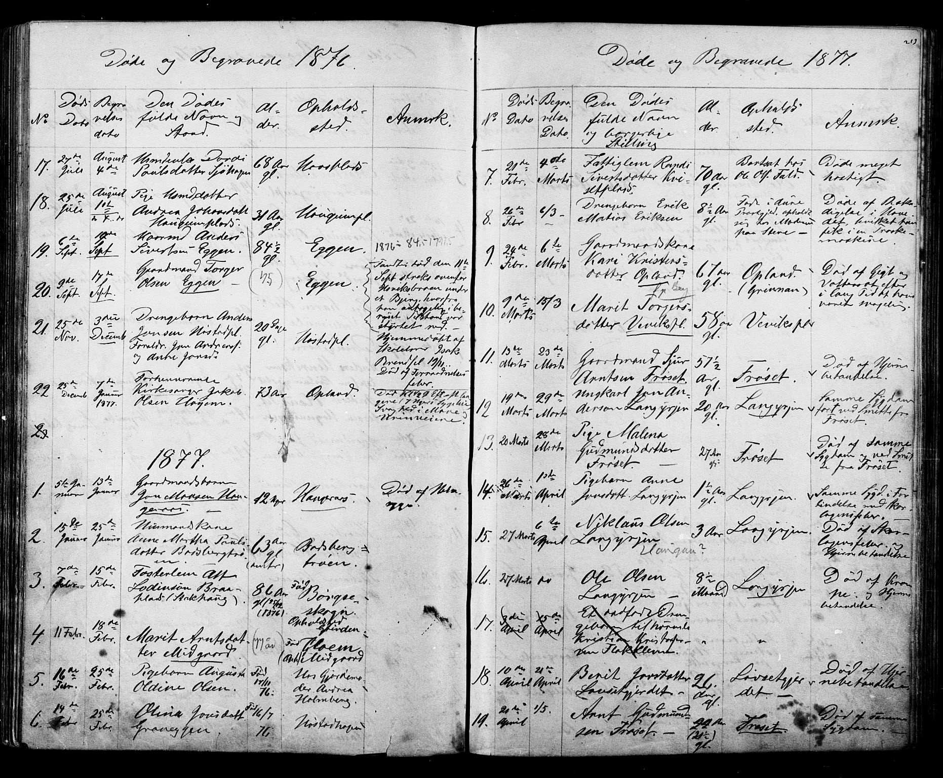 Ministerialprotokoller, klokkerbøker og fødselsregistre - Sør-Trøndelag, SAT/A-1456/612/L0387: Parish register (copy) no. 612C03, 1874-1908, p. 213