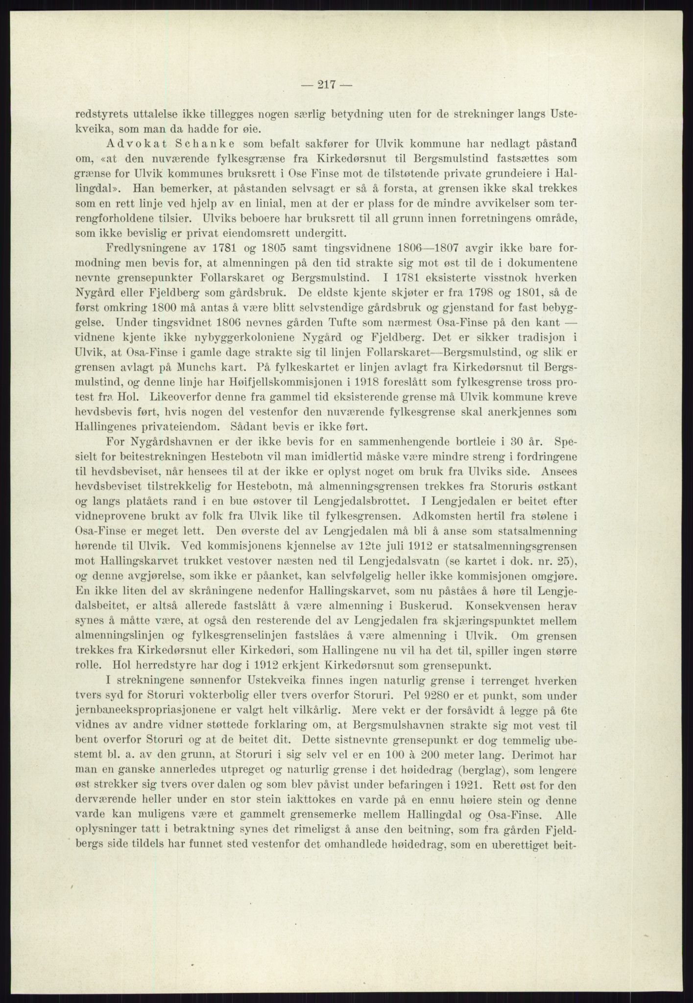 Høyfjellskommisjonen, AV/RA-S-1546/X/Xa/L0001: Nr. 1-33, 1909-1953, p. 823