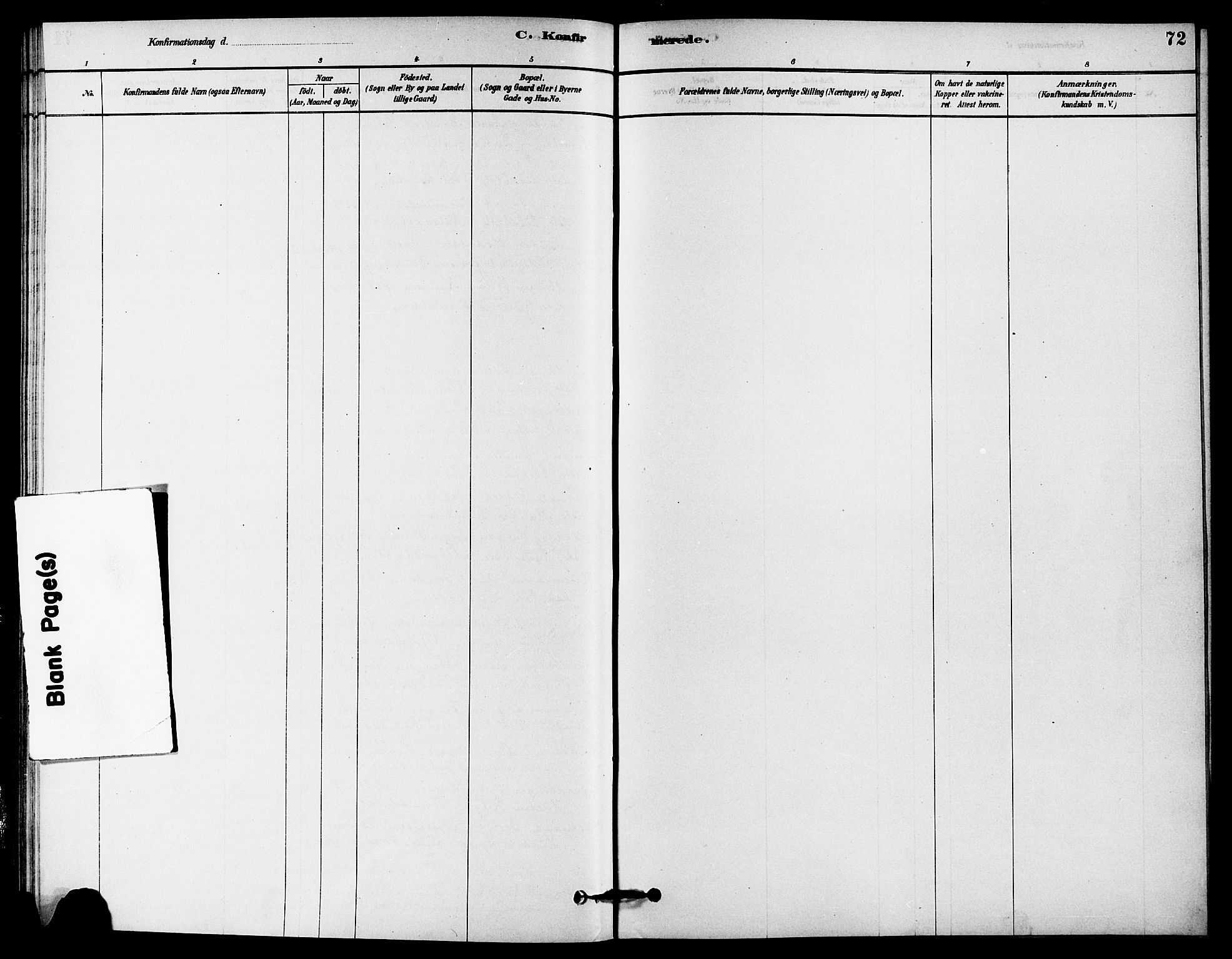 Jelsa sokneprestkontor, AV/SAST-A-101842/01/IV: Parish register (official) no. A 9, 1878-1898, p. 72