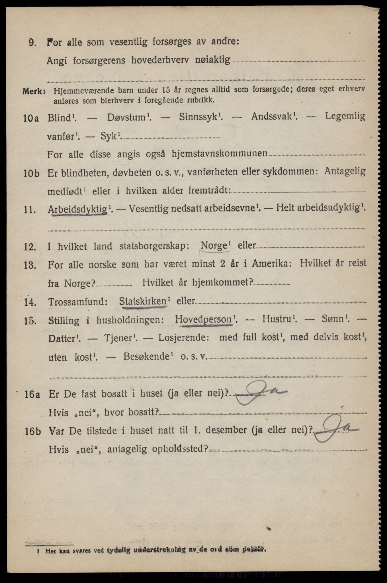 SAST, 1920 census for Forsand, 1920, p. 1792