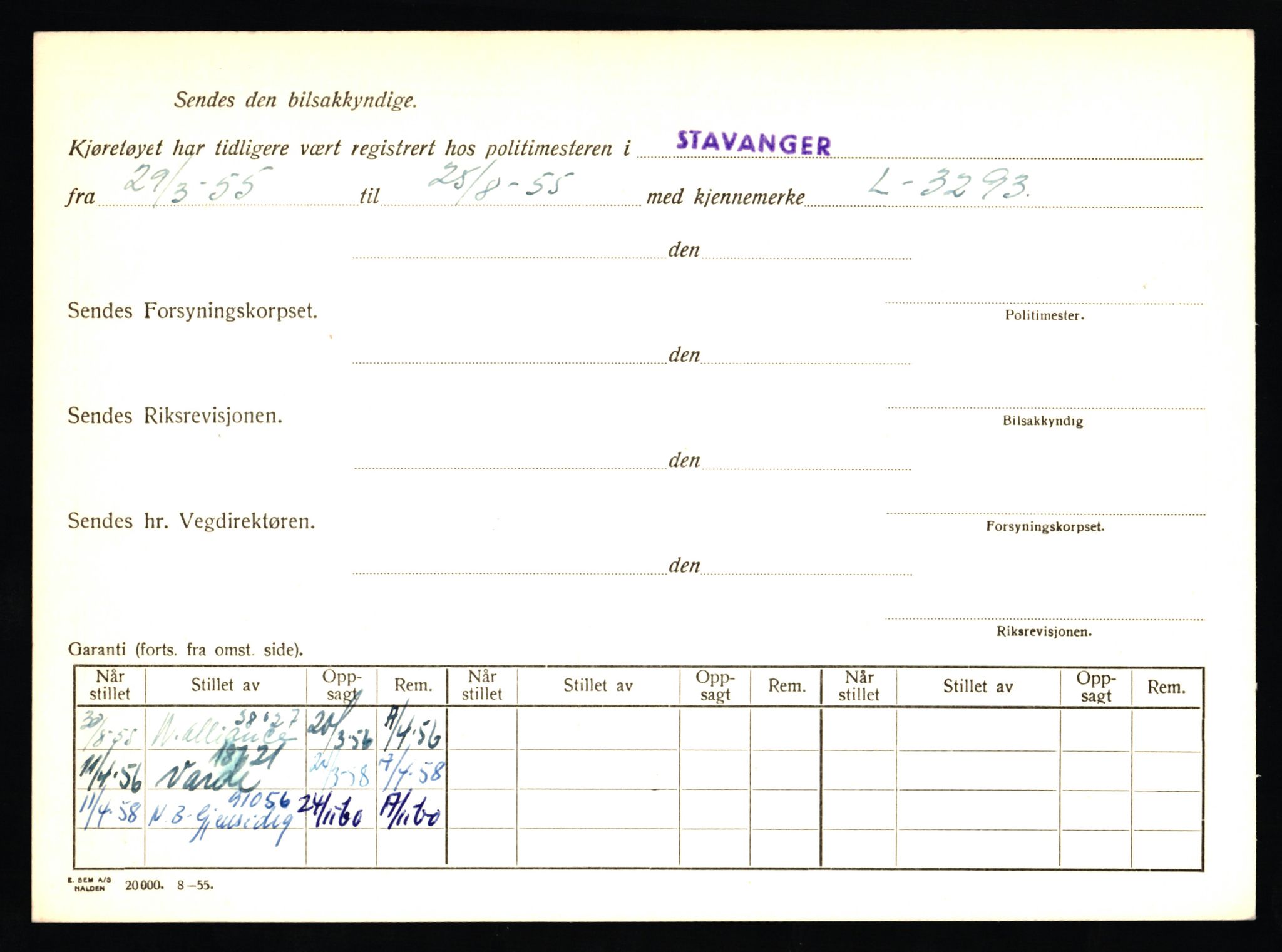 Stavanger trafikkstasjon, AV/SAST-A-101942/0/F/L0048: L-29100 - L-29899, 1930-1971, p. 996