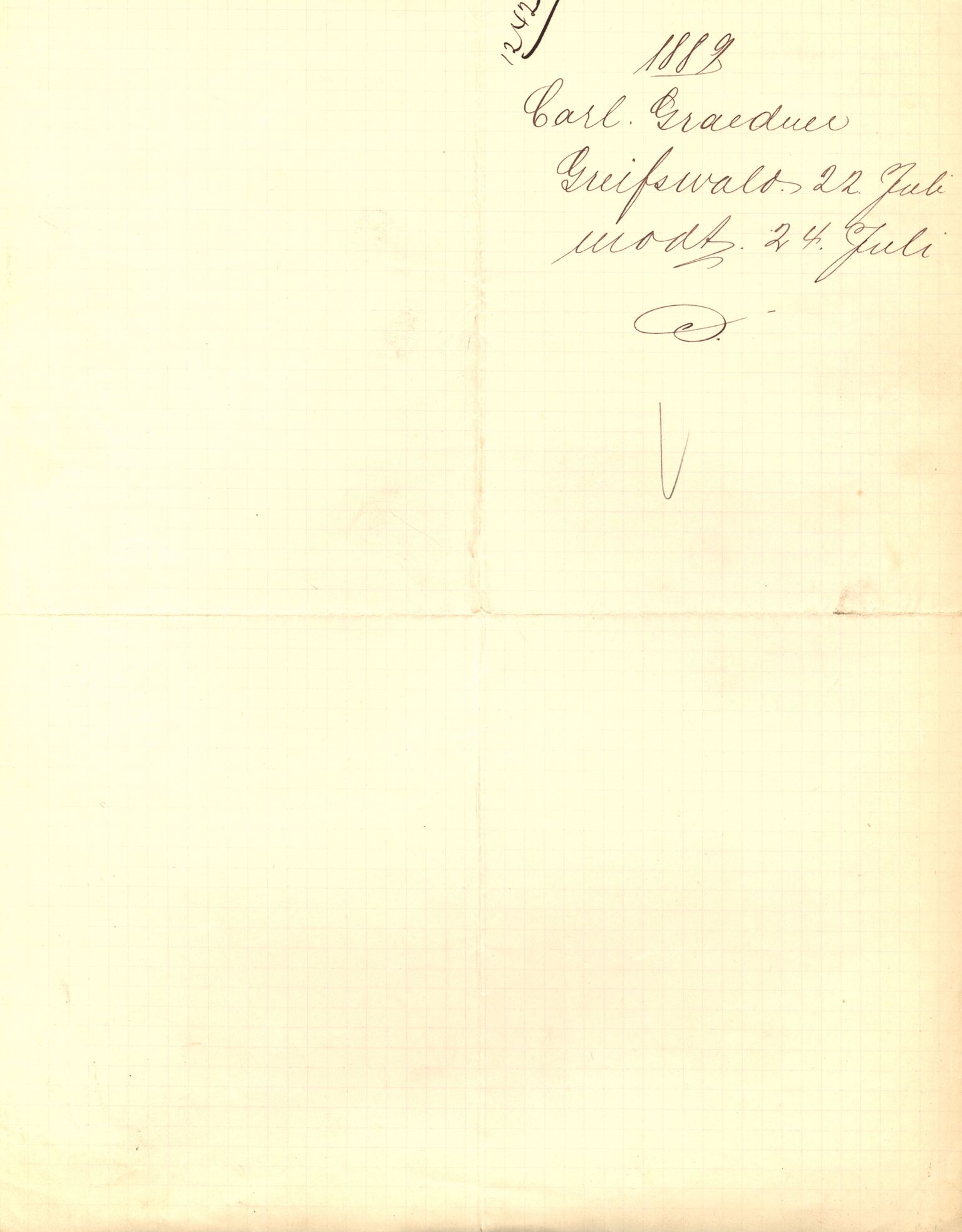 Pa 63 - Østlandske skibsassuranceforening, VEMU/A-1079/G/Ga/L0023/0012: Havaridokumenter / Columbus, Christiane Sophie, Marie, Jarlen, Kong Carl XV, 1889, p. 143