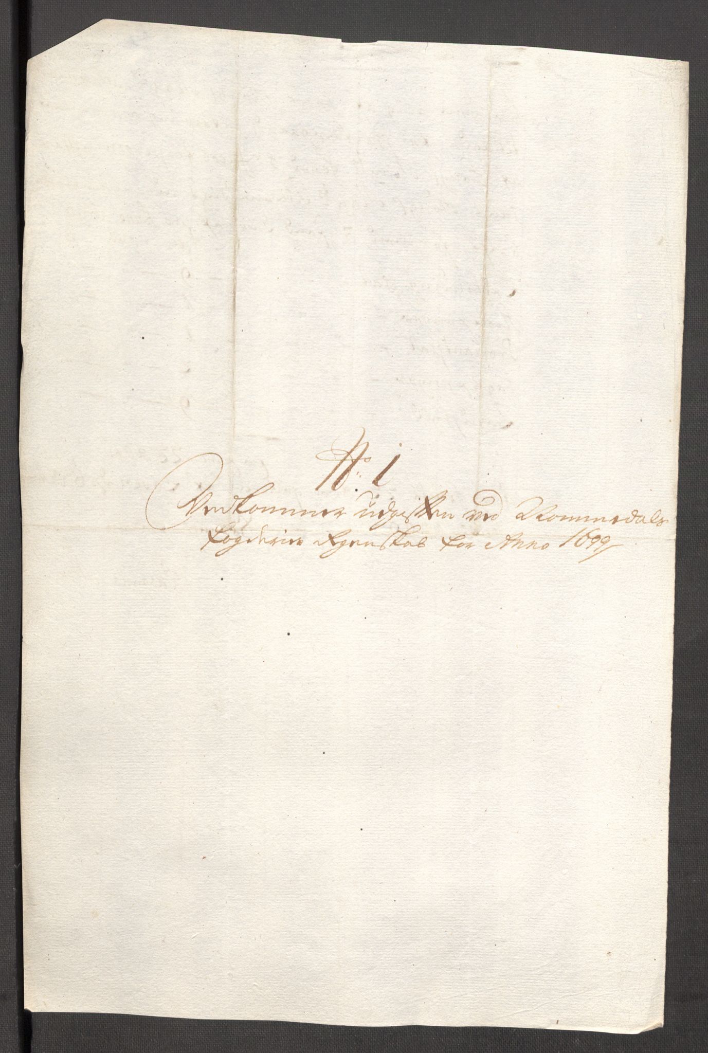 Rentekammeret inntil 1814, Reviderte regnskaper, Fogderegnskap, AV/RA-EA-4092/R64/L4426: Fogderegnskap Namdal, 1699-1700, p. 161