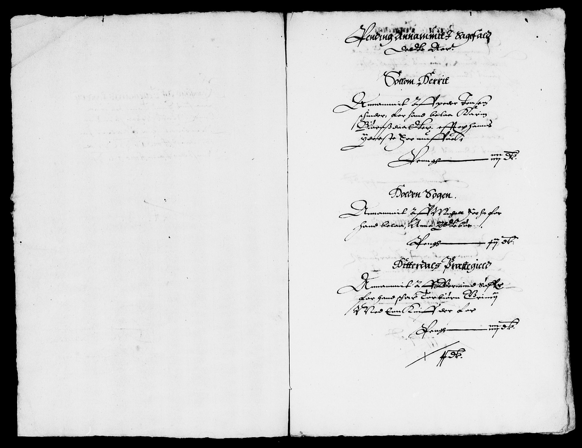 Rentekammeret inntil 1814, Reviderte regnskaper, Lensregnskaper, AV/RA-EA-5023/R/Rb/Rbp/L0016: Bratsberg len, 1632-1634