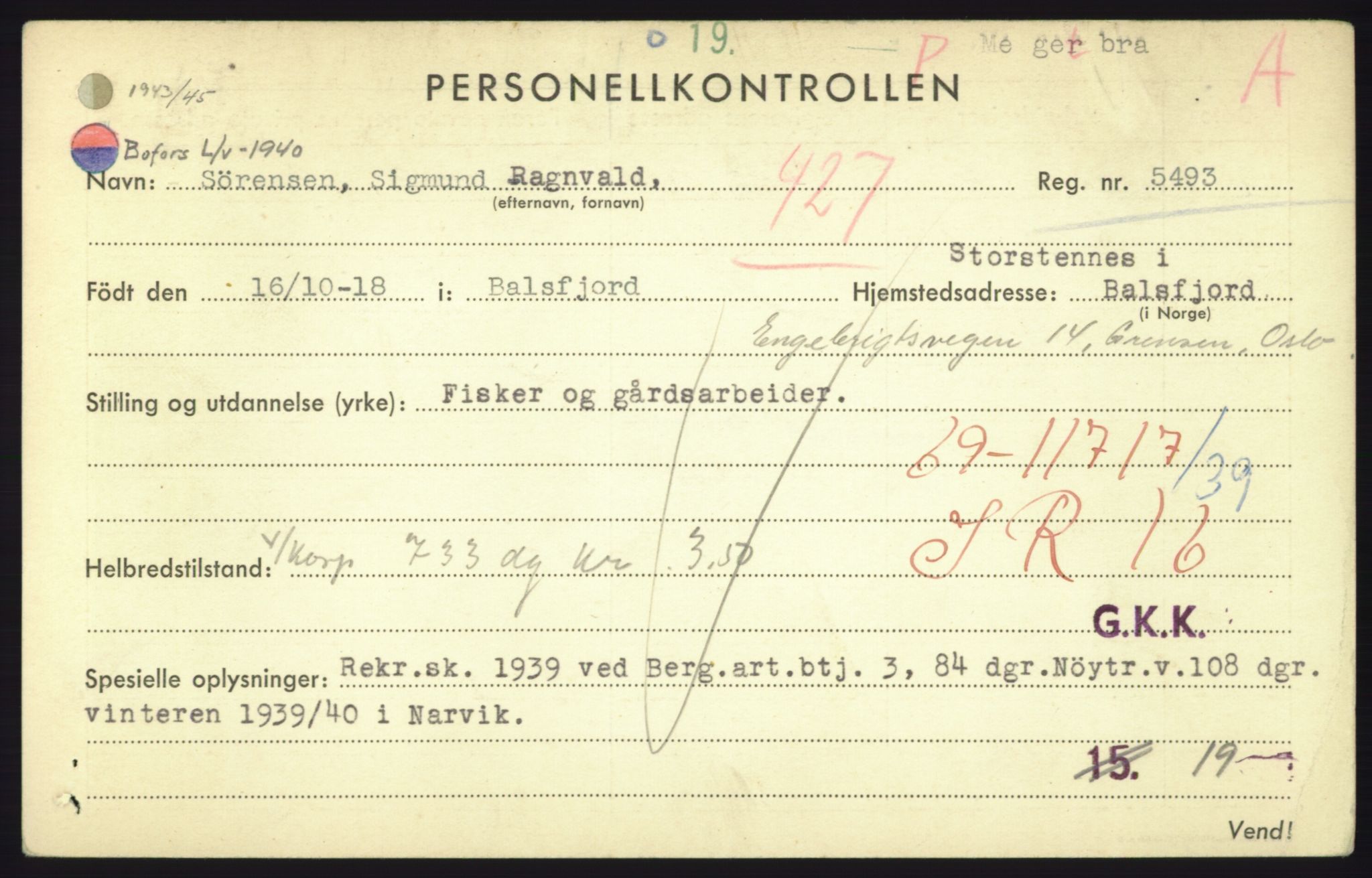 Forsvaret, Troms infanteriregiment nr. 16, AV/RA-RAFA-3146/P/Pa/L0023: Rulleblad for regimentets menige mannskaper, årsklasse 1939, 1939, p. 1277