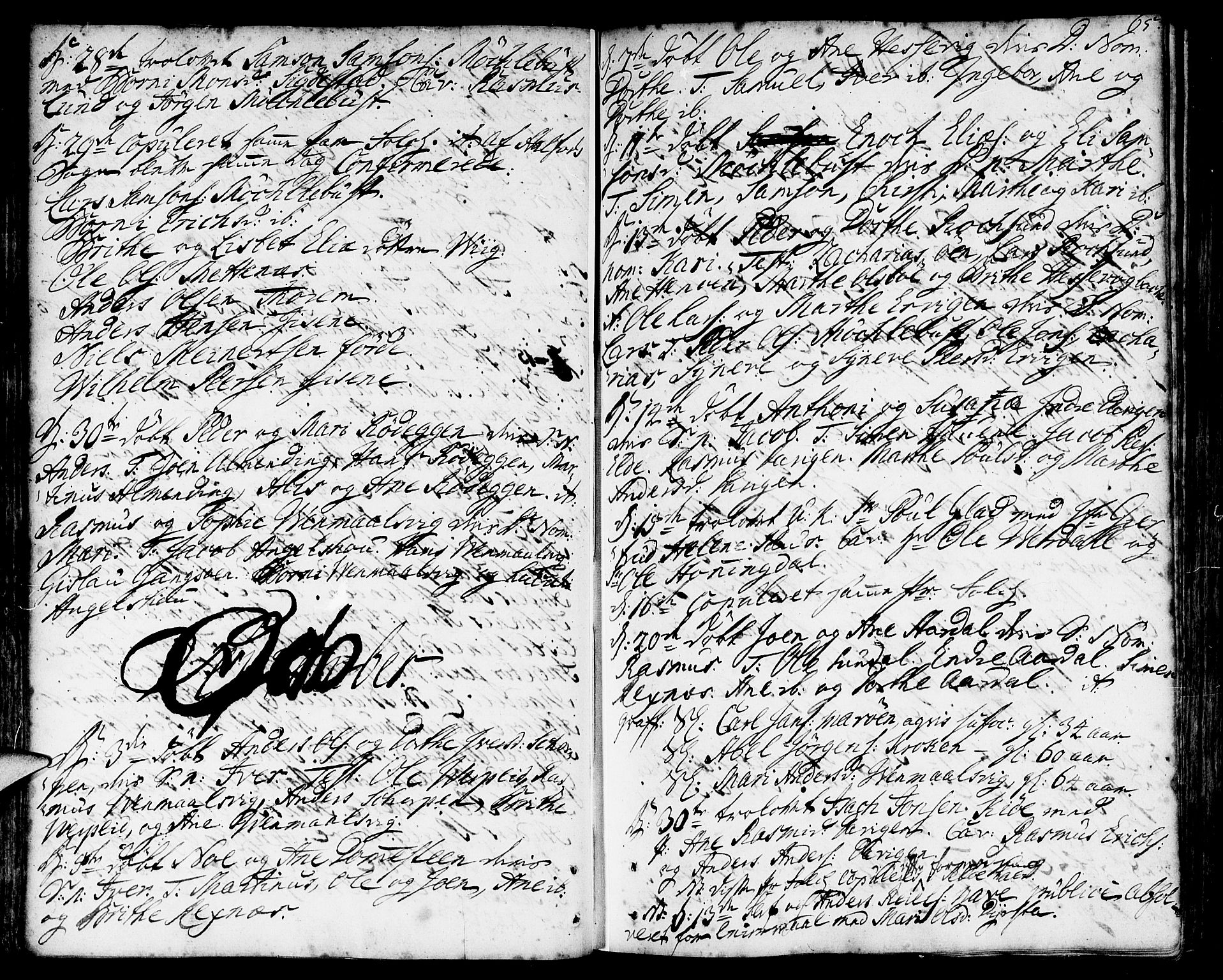 Davik sokneprestembete, SAB/A-79701/H/Haa/Haaa/L0002: Parish register (official) no. A 2, 1742-1816, p. 65