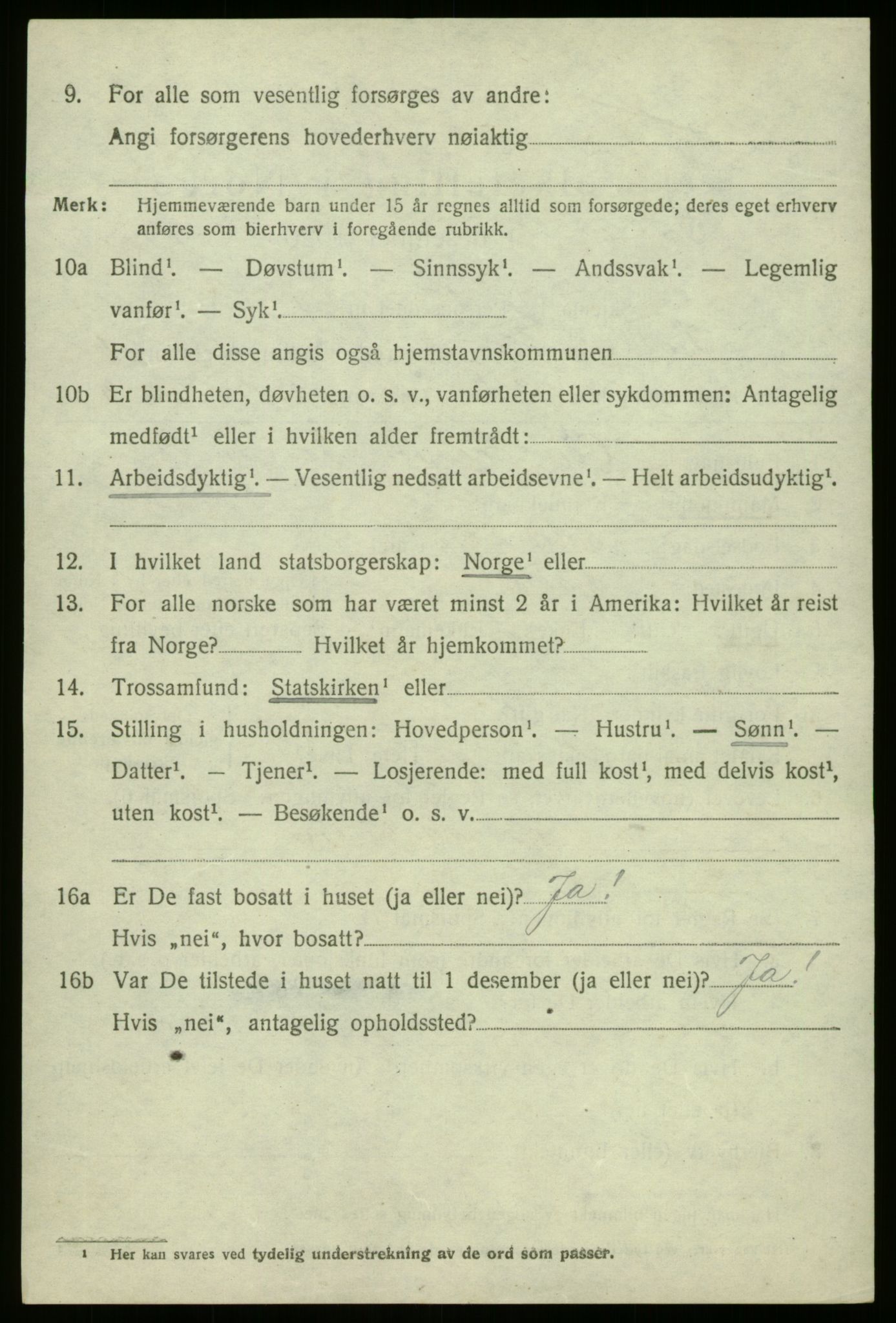 SAB, 1920 census for Fjaler, 1920, p. 3774