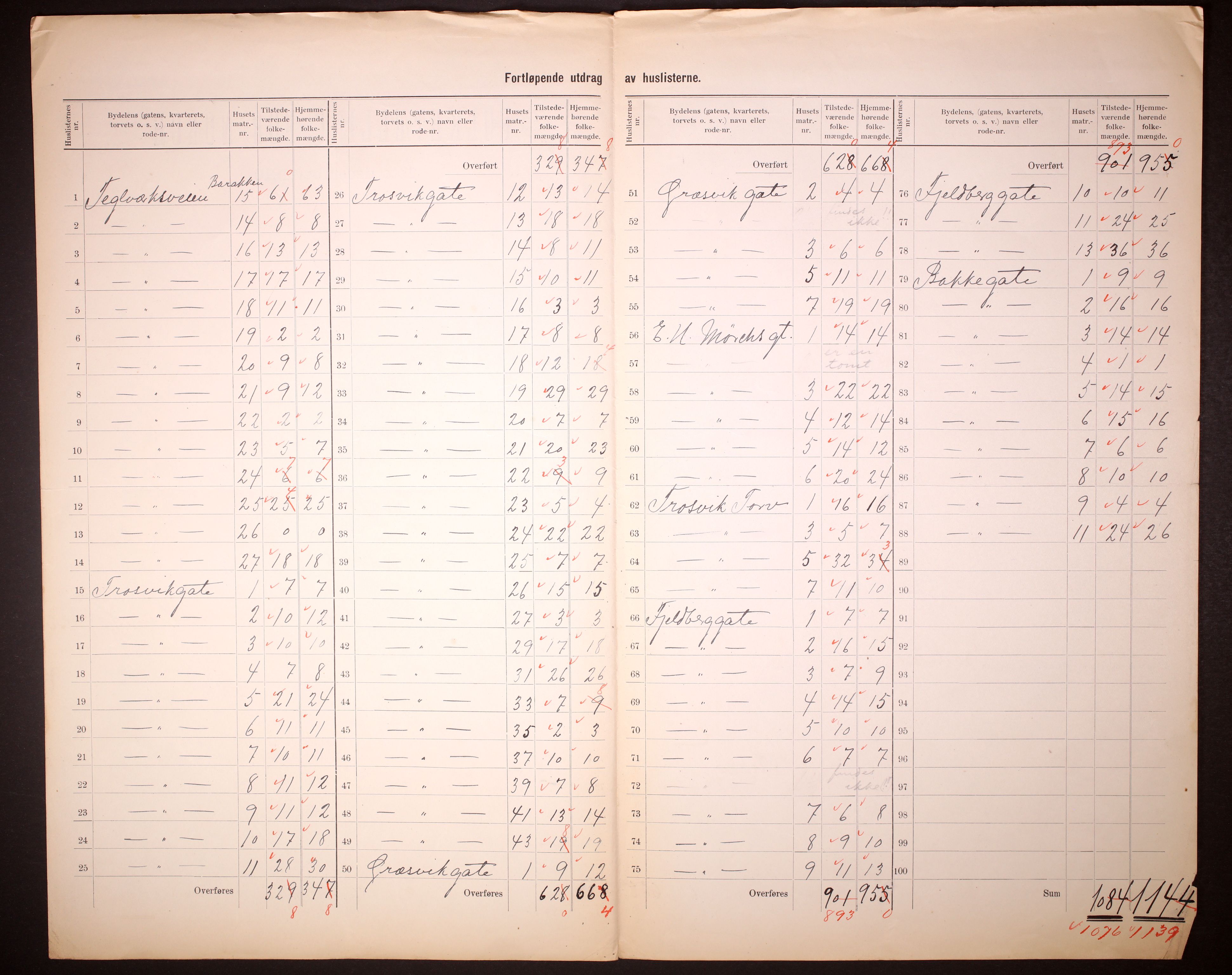 RA, 1910 census for Fredrikstad, 1910, p. 63