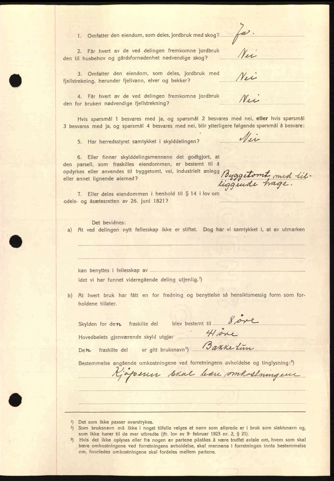 Romsdal sorenskriveri, AV/SAT-A-4149/1/2/2C: Mortgage book no. A11, 1941-1942, Diary no: : 2471/1941