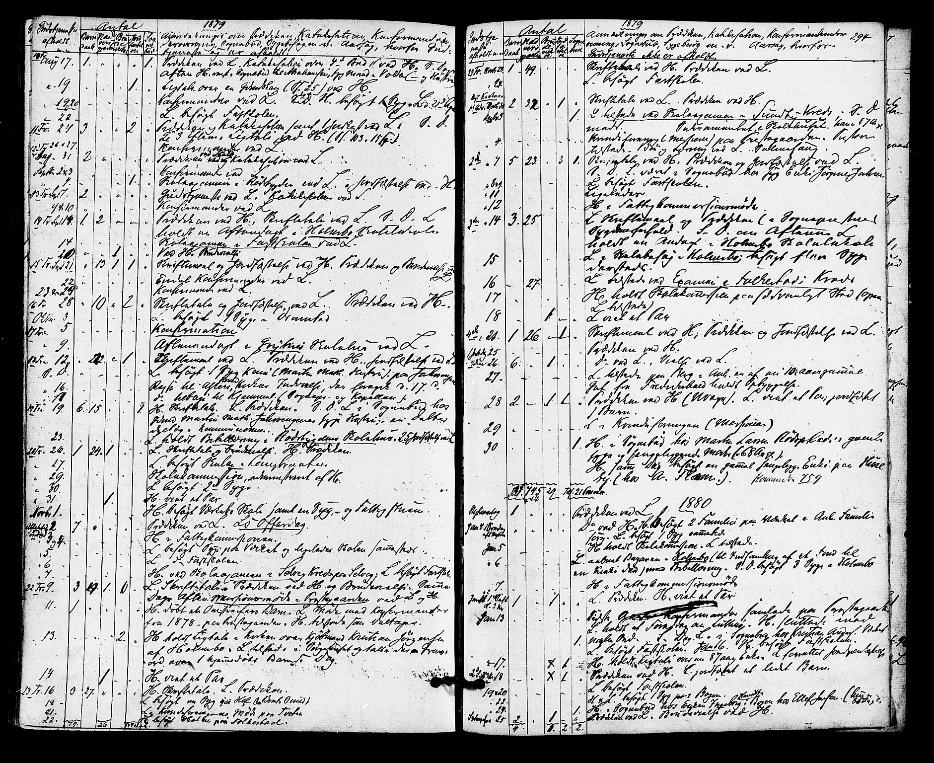 Hurum kirkebøker, SAKO/A-229/F/Fa/L0013: Parish register (official) no. 13, 1876-1881, p. 294