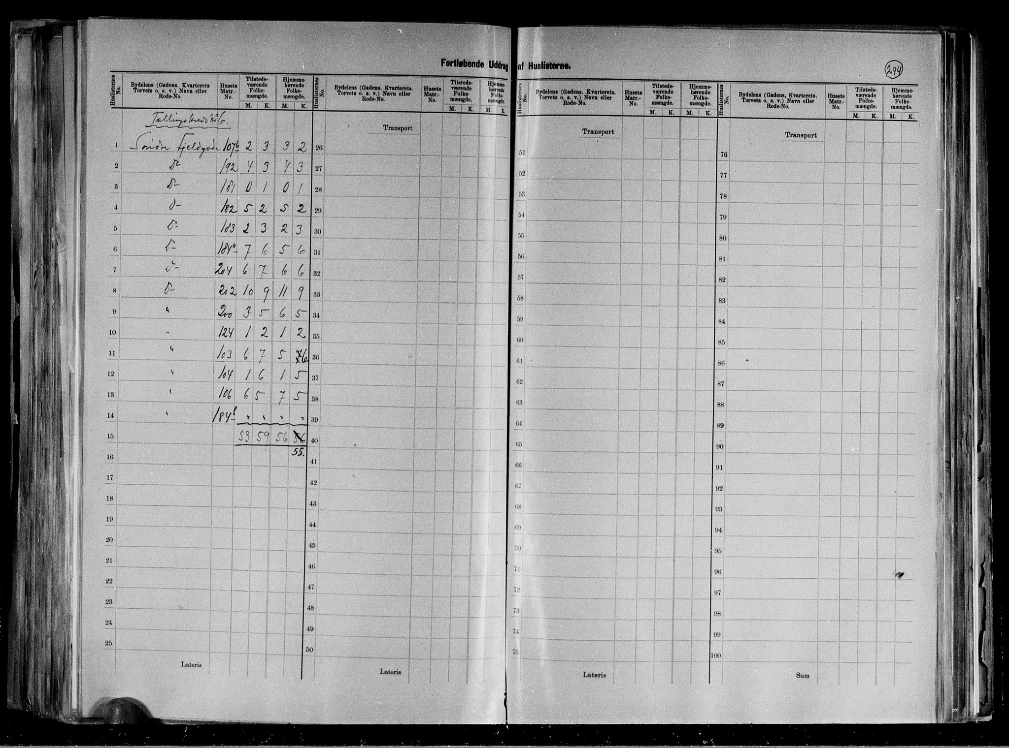 RA, 1891 census for 1004 Flekkefjord, 1891, p. 13