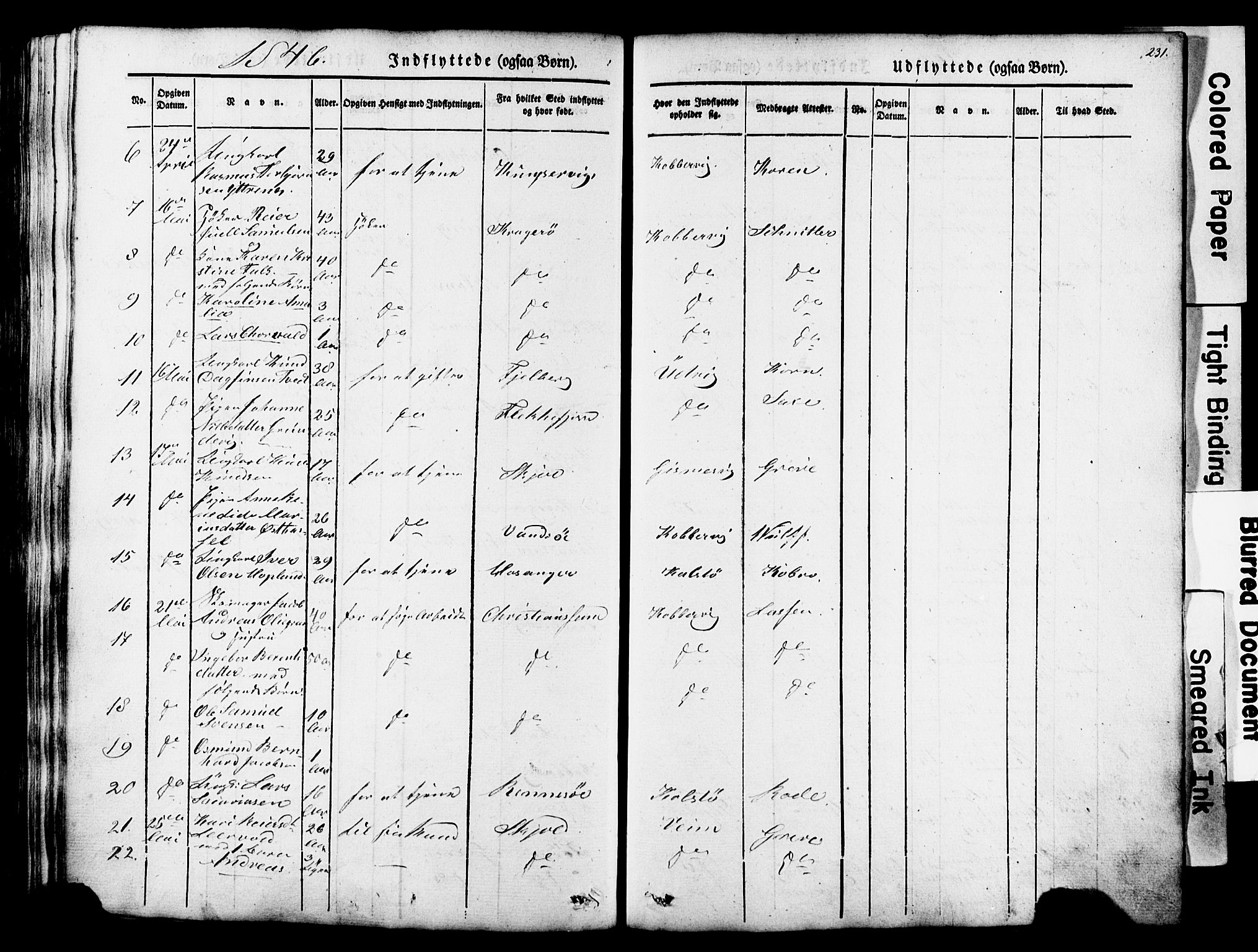 Avaldsnes sokneprestkontor, AV/SAST-A -101851/H/Ha/Haa/L0007: Parish register (official) no. A 7, 1841-1853, p. 231