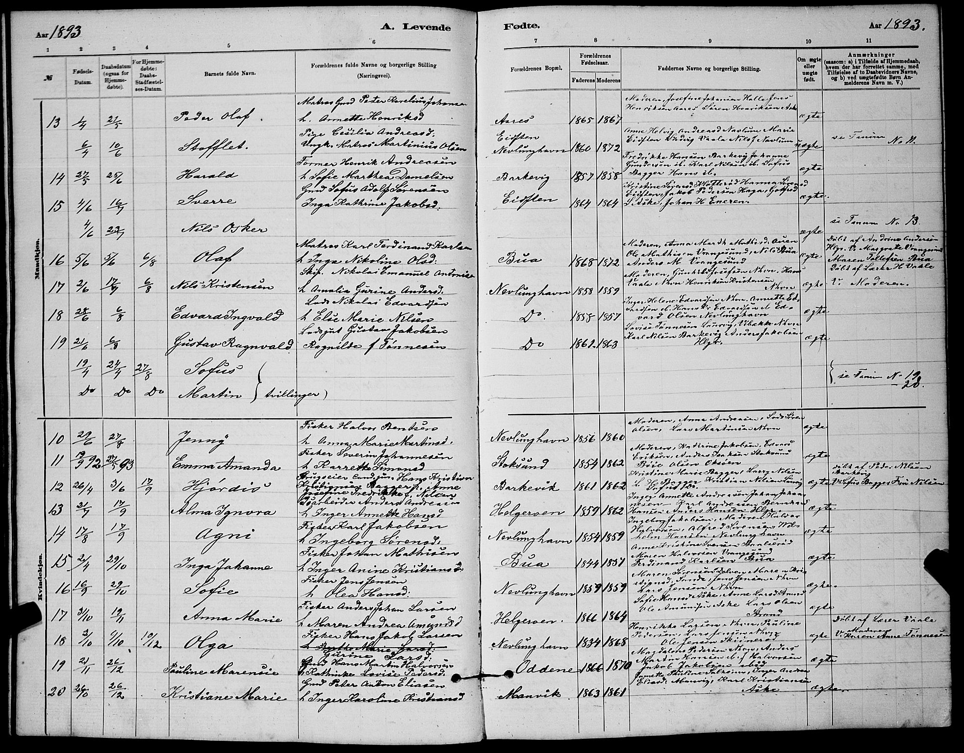 Brunlanes kirkebøker, AV/SAKO-A-342/G/Gb/L0002: Parish register (copy) no. II 2, 1878-1902