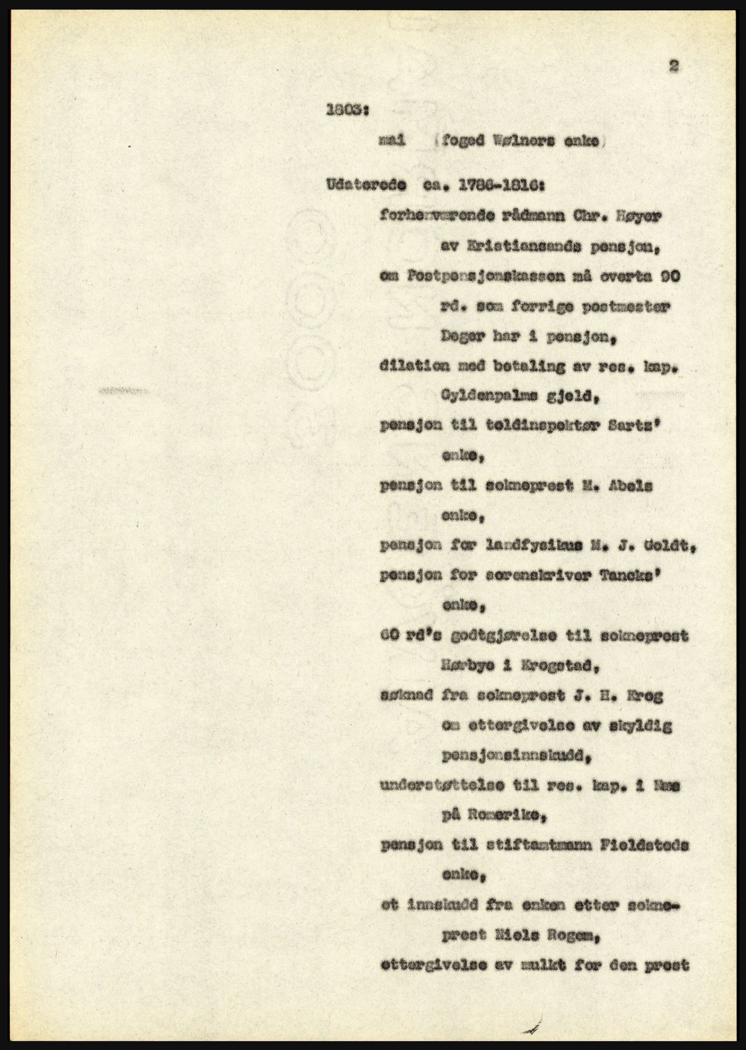 Riksarkivet, Seksjon for eldre arkiv og spesialsamlinger, AV/RA-EA-6797/H/Ha, 1953, p. 2