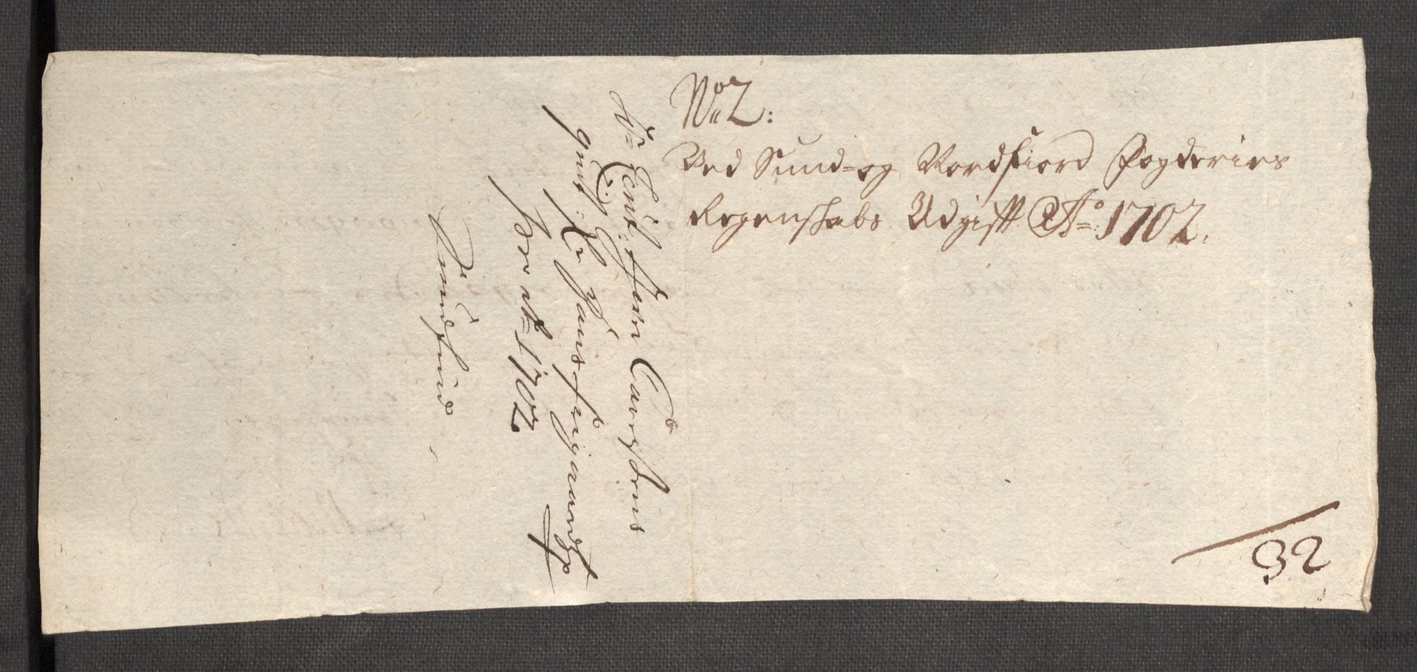 Rentekammeret inntil 1814, Reviderte regnskaper, Fogderegnskap, RA/EA-4092/R53/L3426: Fogderegnskap Sunn- og Nordfjord, 1702, p. 204