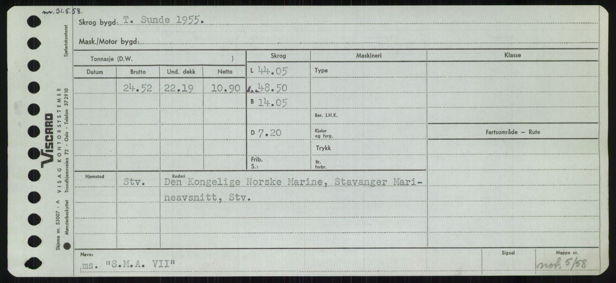 Sjøfartsdirektoratet med forløpere, Skipsmålingen, AV/RA-S-1627/H/Ha/L0005/0001: Fartøy, S-Sven / Fartøy, S-Skji, p. 13