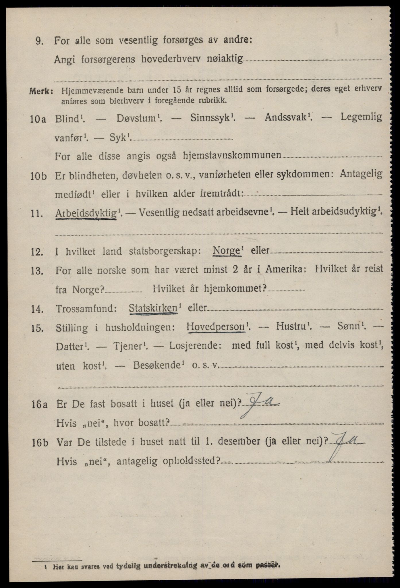 SAT, 1920 census for Aukra, 1920, p. 3950