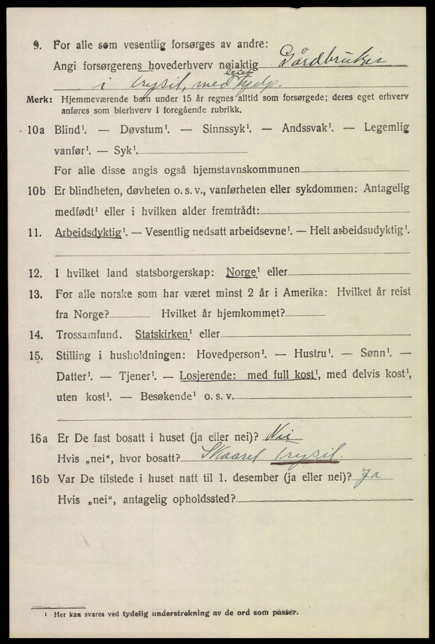 SAH, 1920 census for Stor-Elvdal, 1920, p. 4393