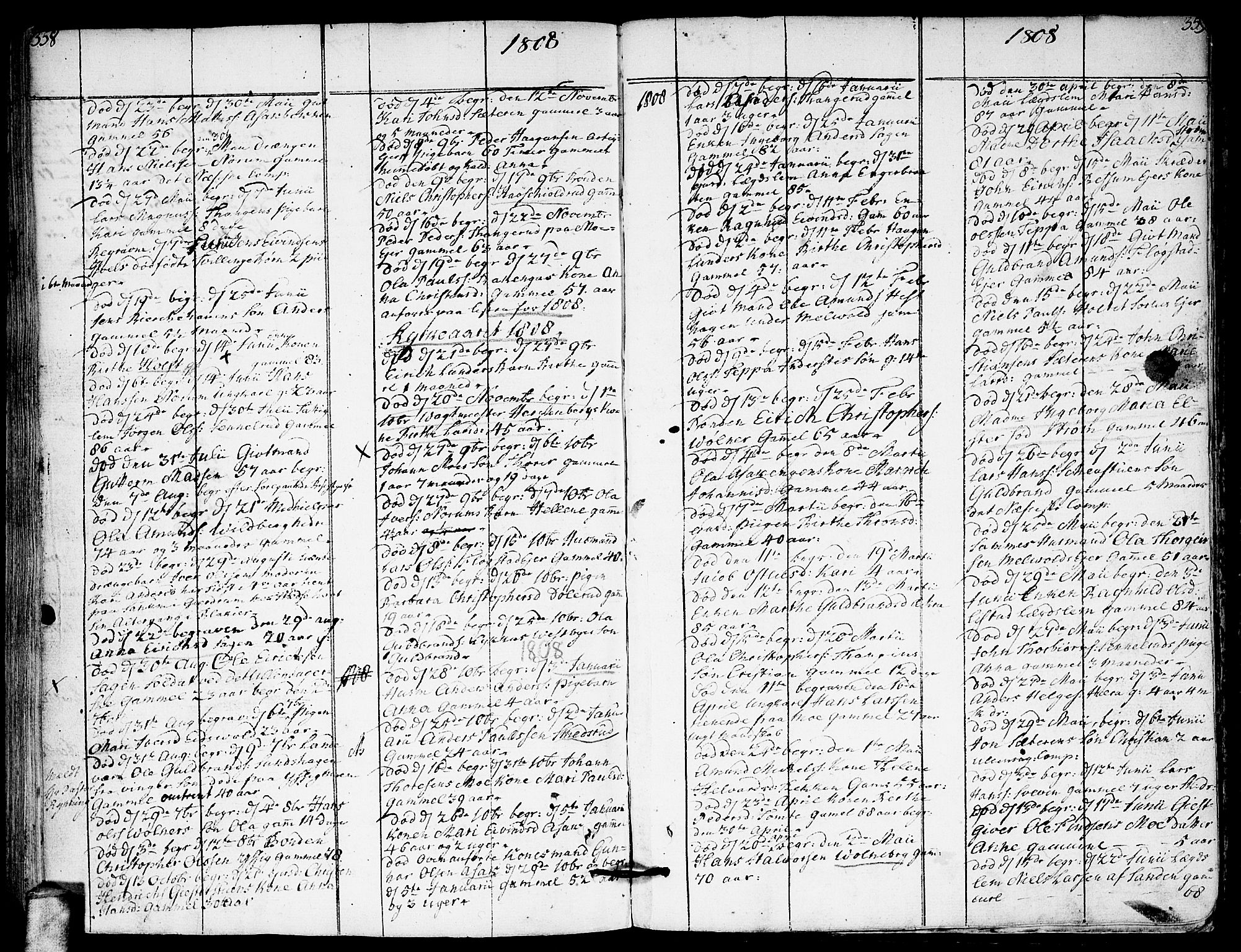 Sørum prestekontor Kirkebøker, SAO/A-10303/F/Fa/L0002: Parish register (official) no. I 2, 1759-1814, p. 358-359