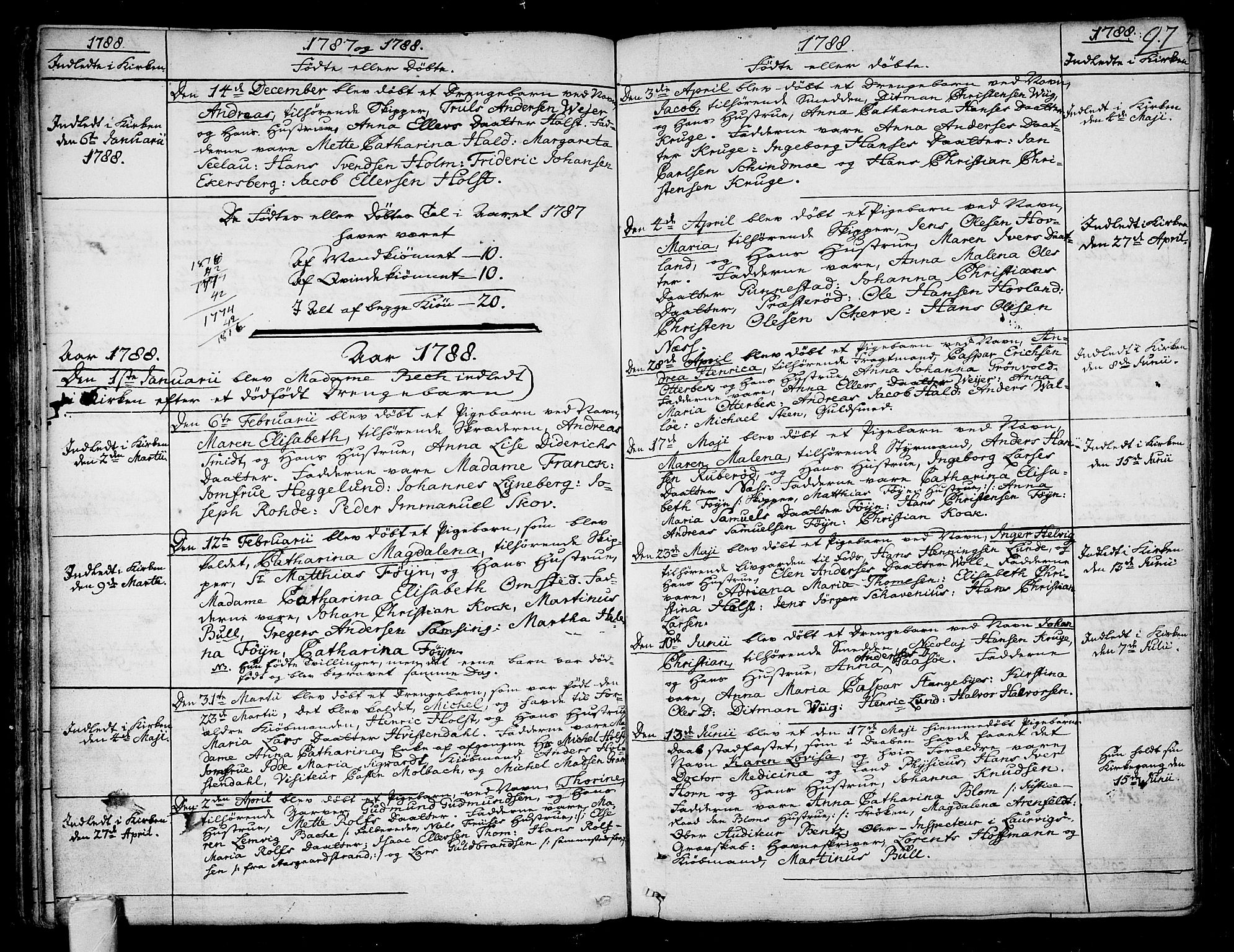Tønsberg kirkebøker, SAKO/A-330/F/Fa/L0002: Parish register (official) no. I 2, 1760-1796, p. 97