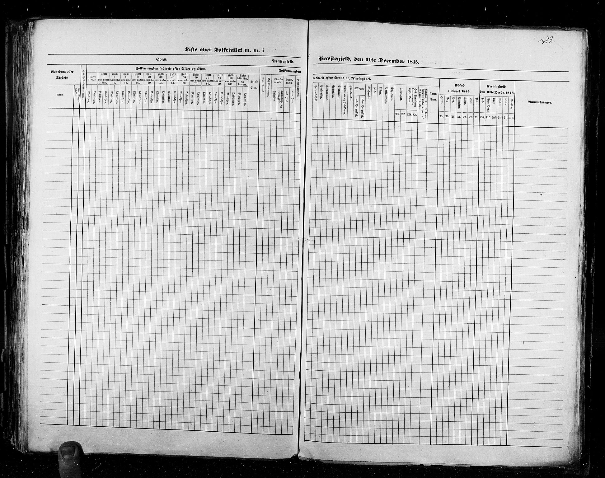 RA, Census 1845, vol. 2: Smålenenes amt og Akershus amt, 1845, p. 382