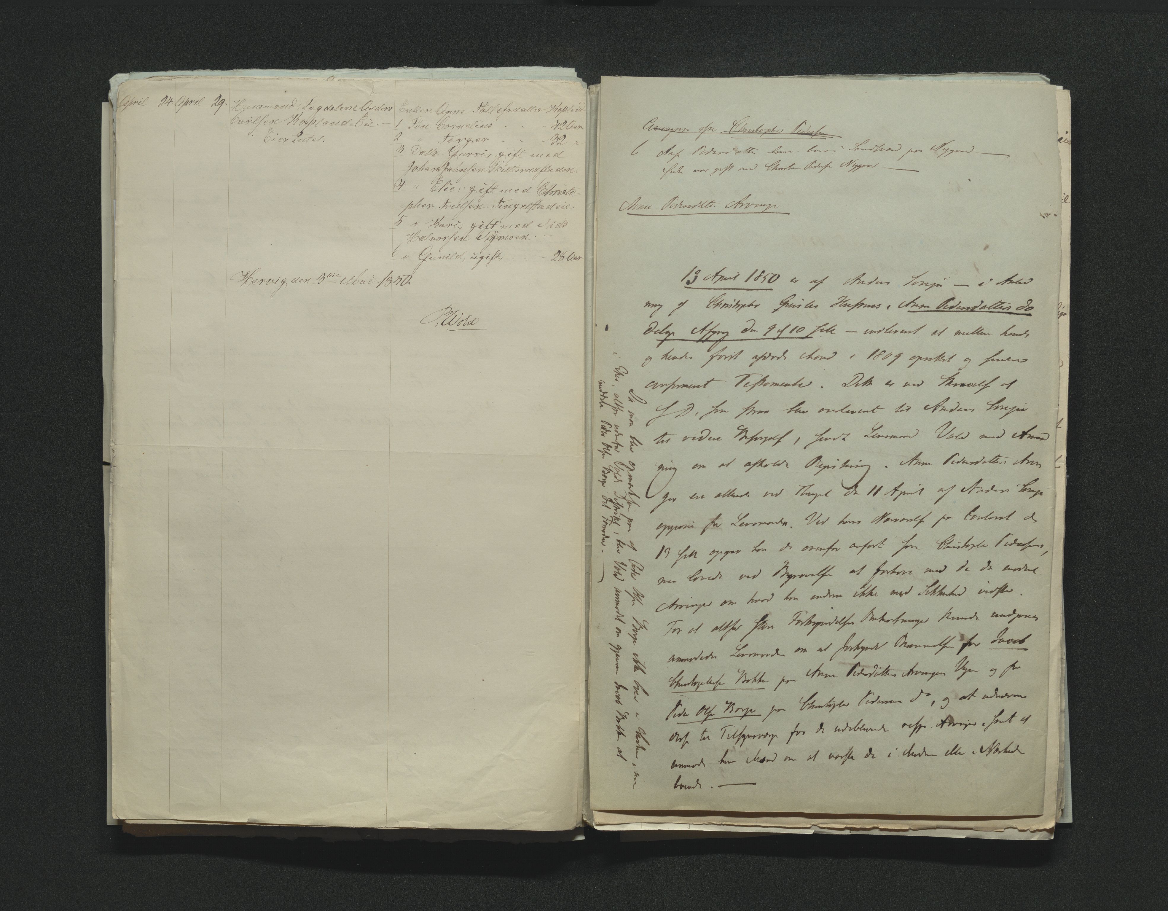 Eiker, Modum og Sigdal sorenskriveri, AV/SAKO-A-123/H/Ha/Hab/L0008: Dødsfallsmeldinger, 1850-1853