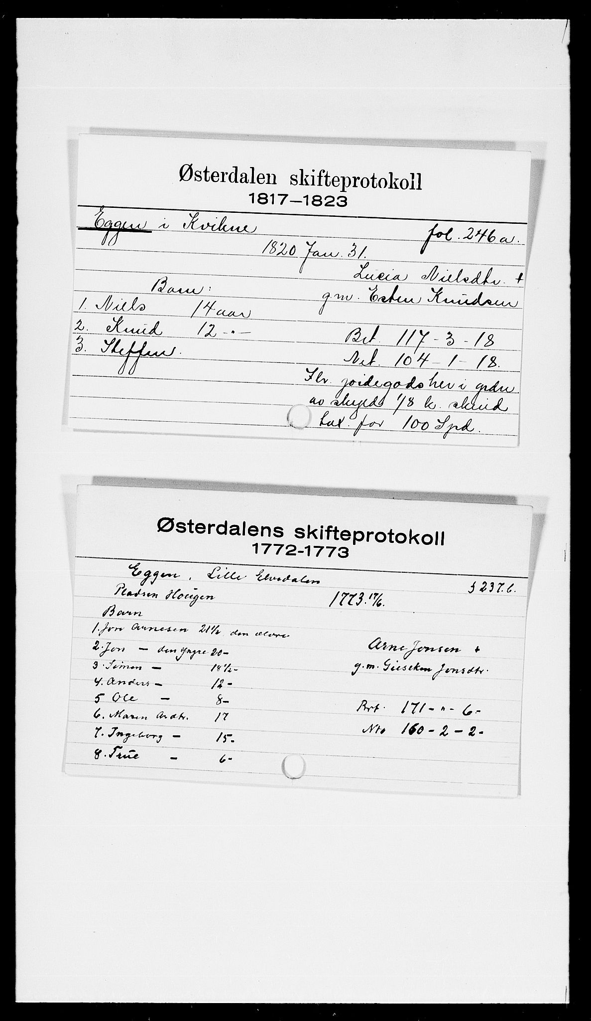 Østerdalen sorenskriveri, SAH/TING-032/J, 1772-1823, p. 6050