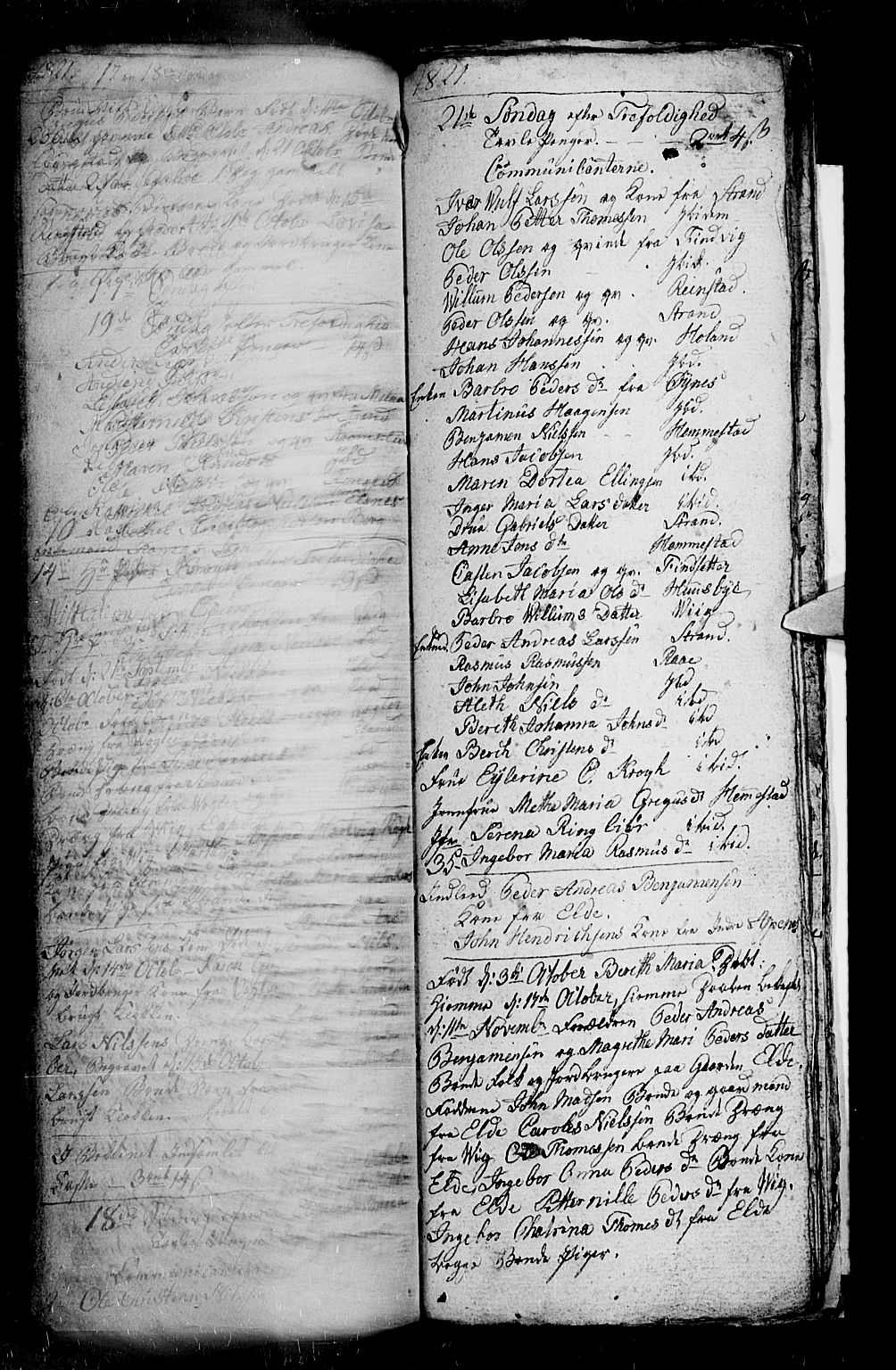 Kvæfjord sokneprestkontor, AV/SATØ-S-1323/G/Ga/Gab/L0001klokker: Parish register (copy) no. 1, 1806-1824