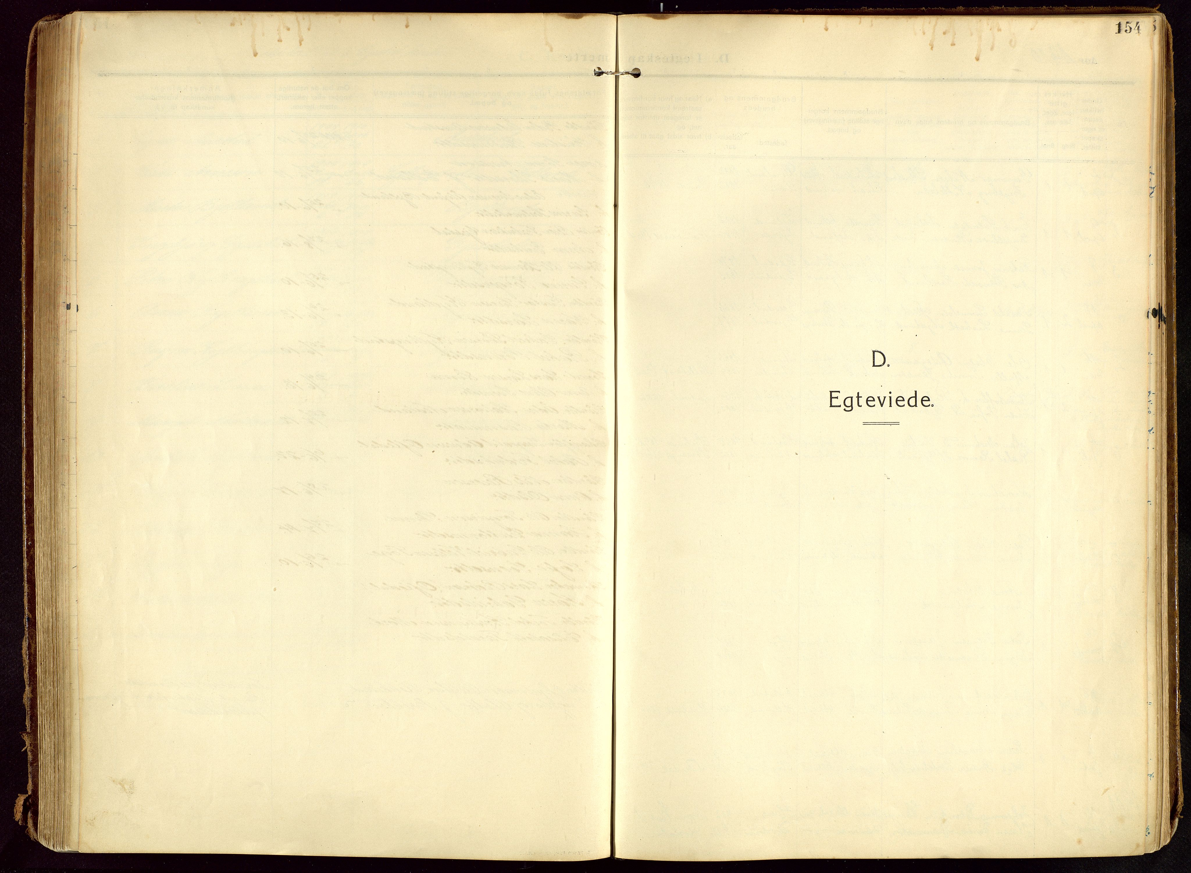 Lye sokneprestkontor, SAST/A-101794/002/B/L0001: Parish register (official) no. A 13, 1910-1925, p. 154