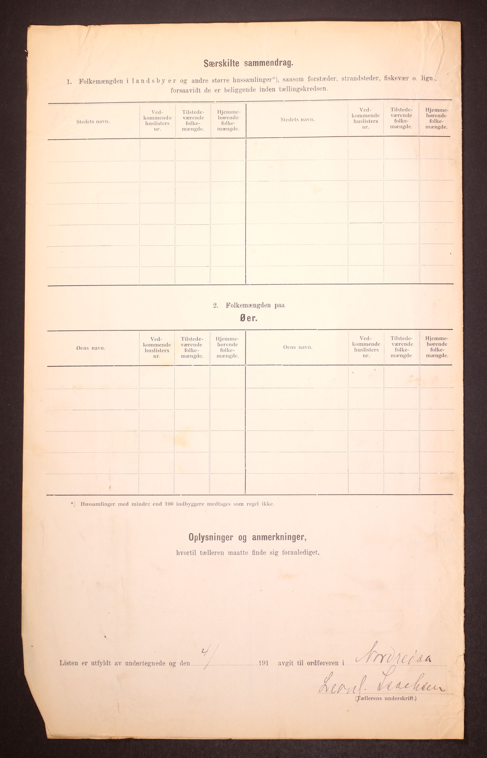 RA, 1910 census for Nordreisa, 1910, p. 6