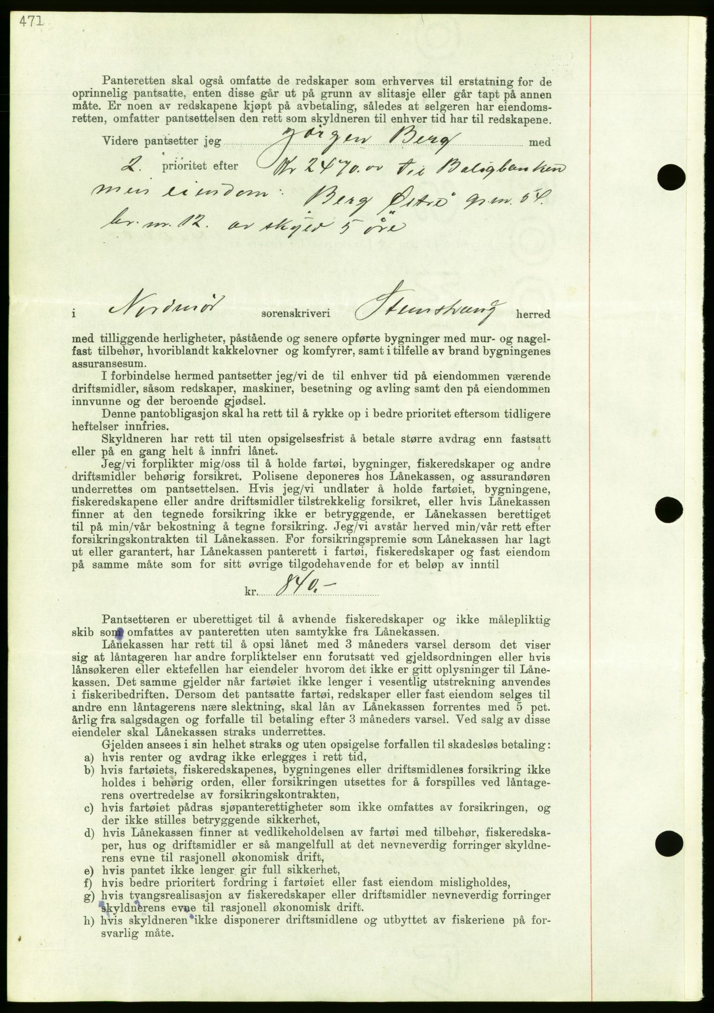 Nordmøre sorenskriveri, AV/SAT-A-4132/1/2/2Ca/L0092: Mortgage book no. B82, 1937-1938, Diary no: : 3095/1937