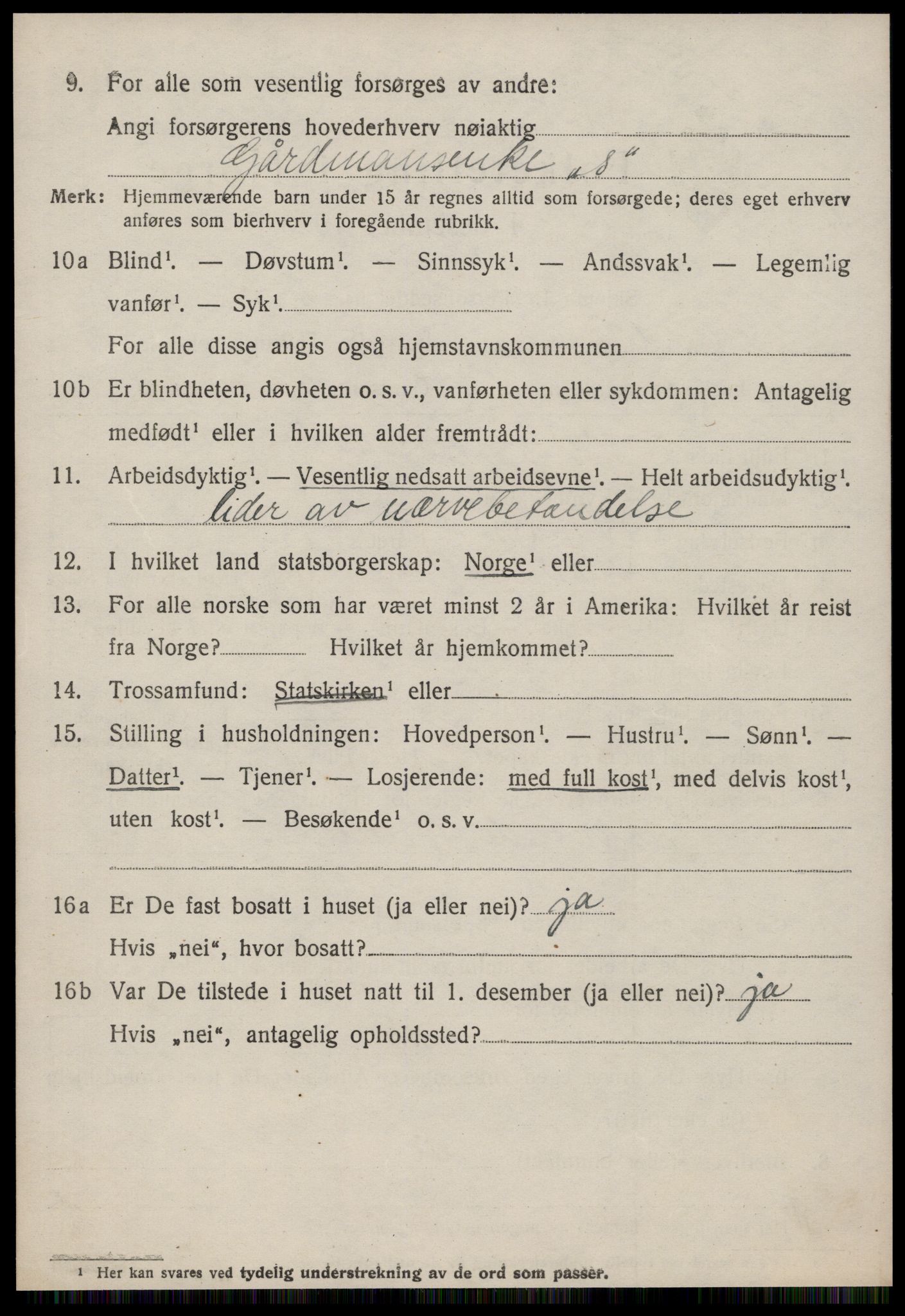 SAT, 1920 census for Surnadal, 1920, p. 6360