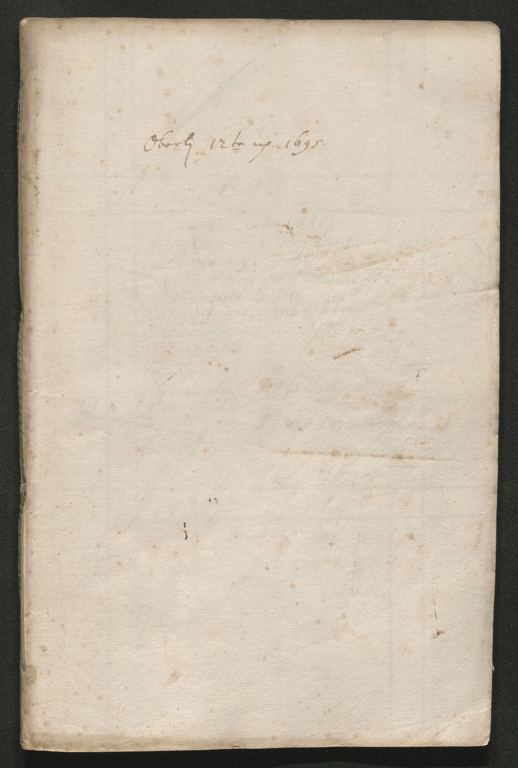 Kongsberg Sølvverk 1623-1816, AV/SAKO-EA-3135/001/D/Dc/Dcd/L0068: Utgiftsregnskap for gruver m.m., 1694-1695, p. 483
