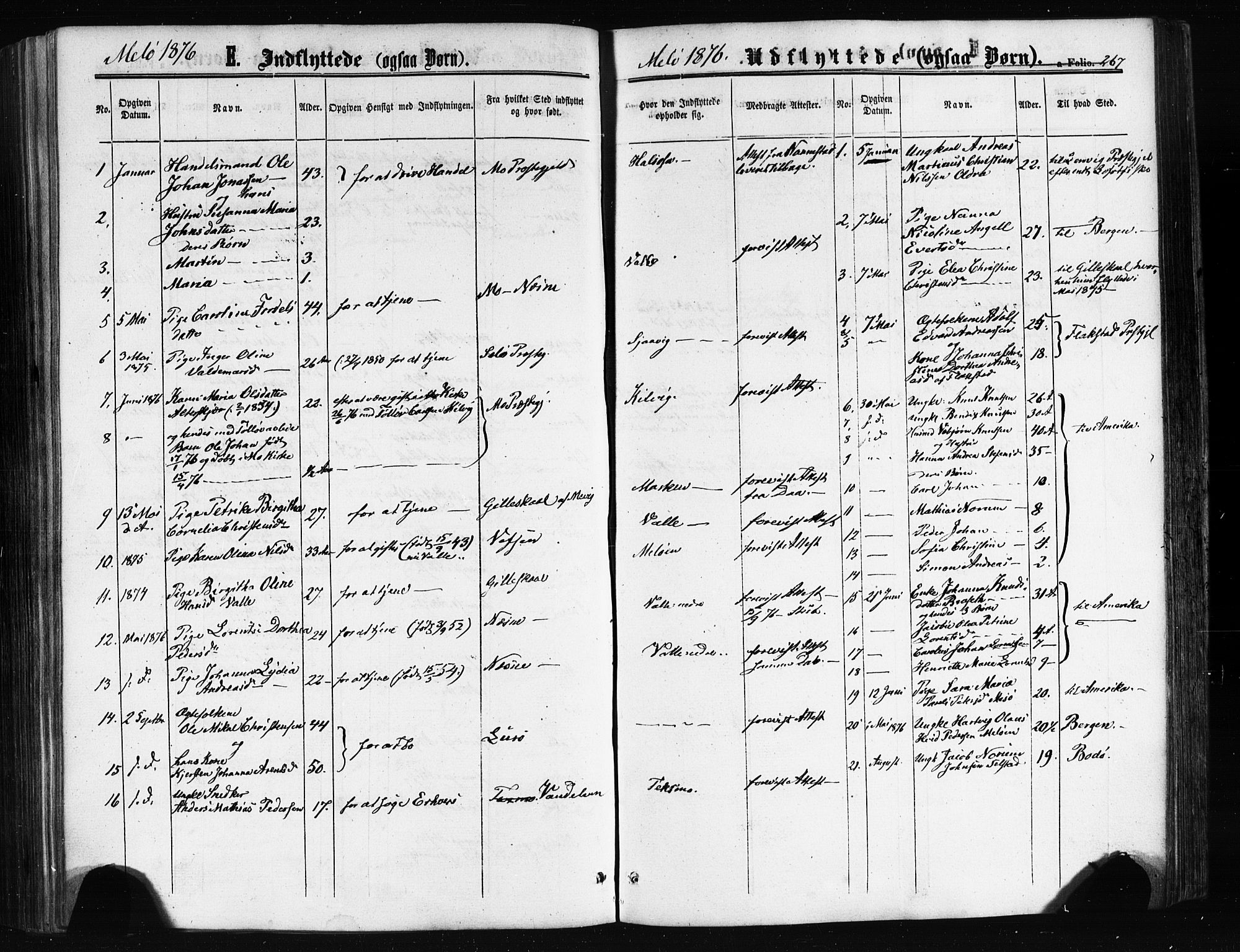 Ministerialprotokoller, klokkerbøker og fødselsregistre - Nordland, SAT/A-1459/841/L0607: Parish register (official) no. 841A11 /2, 1863-1877, p. 267