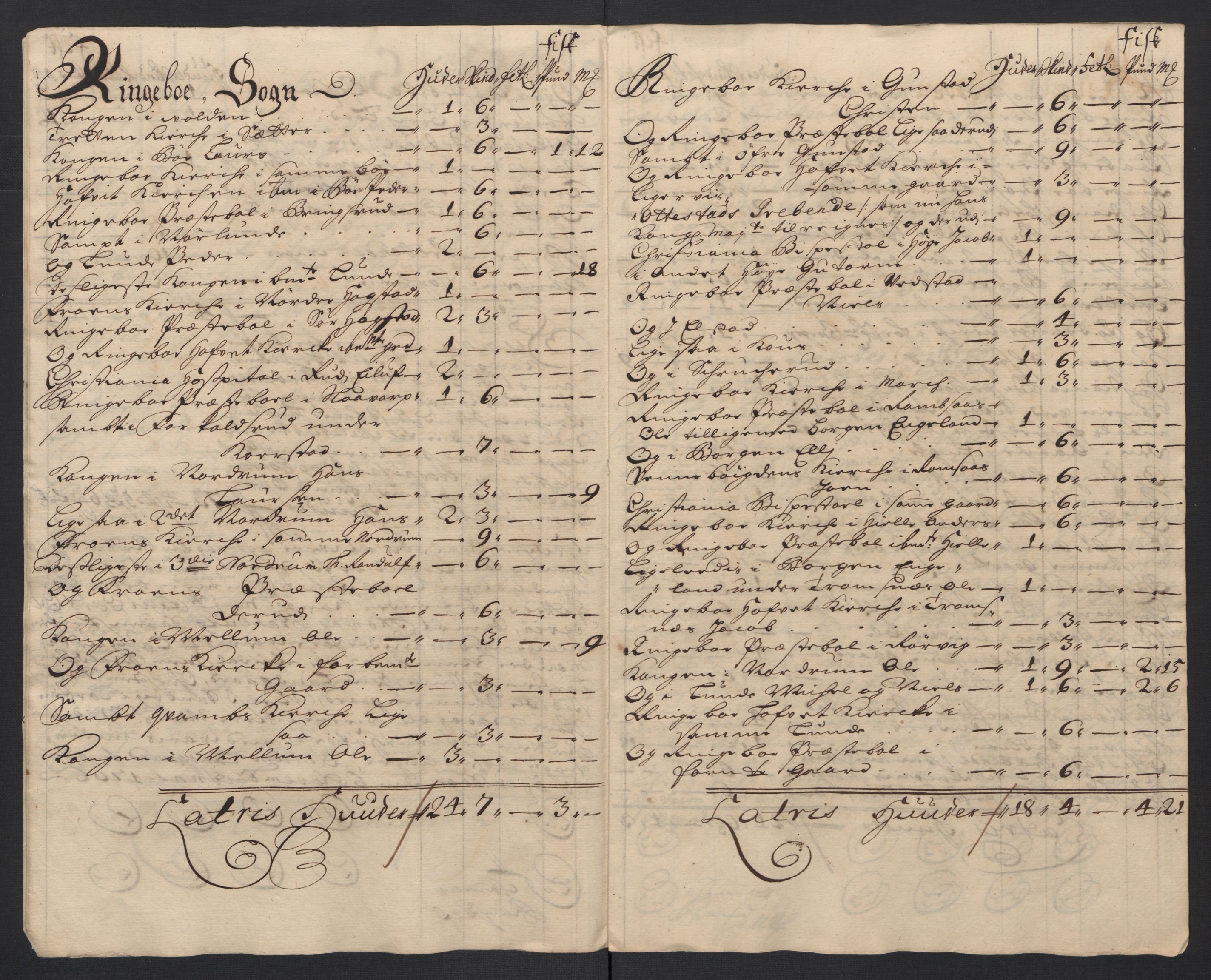 Rentekammeret inntil 1814, Reviderte regnskaper, Fogderegnskap, AV/RA-EA-4092/R17/L1178: Fogderegnskap Gudbrandsdal, 1705-1707, p. 384