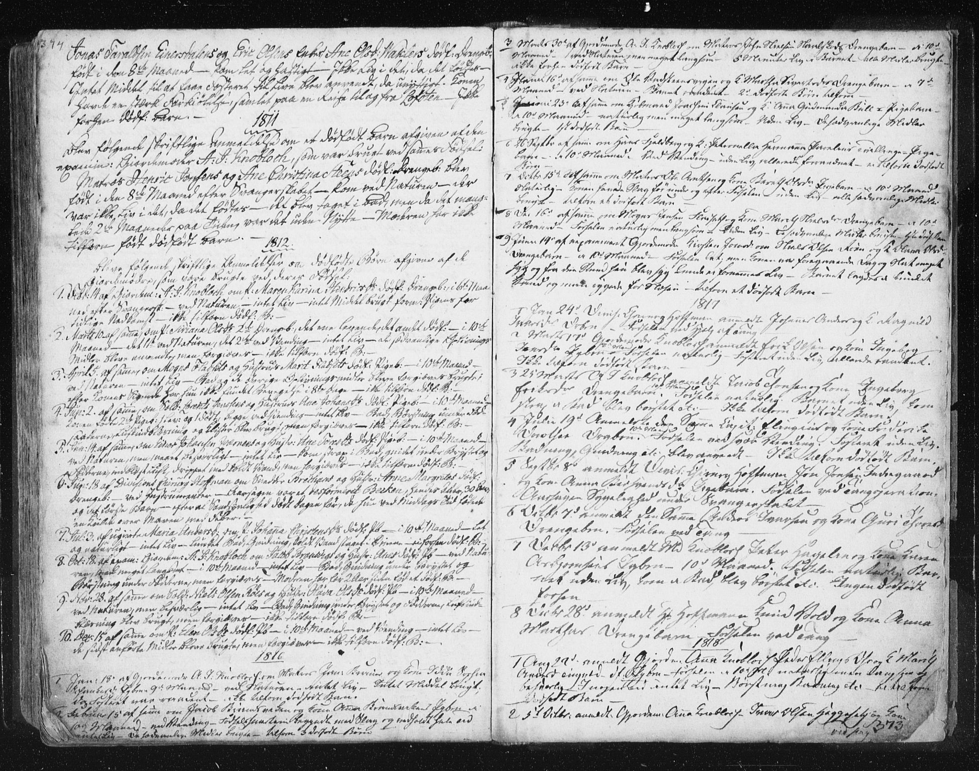 Ministerialprotokoller, klokkerbøker og fødselsregistre - Møre og Romsdal, AV/SAT-A-1454/572/L0841: Parish register (official) no. 572A04, 1784-1819, p. 377